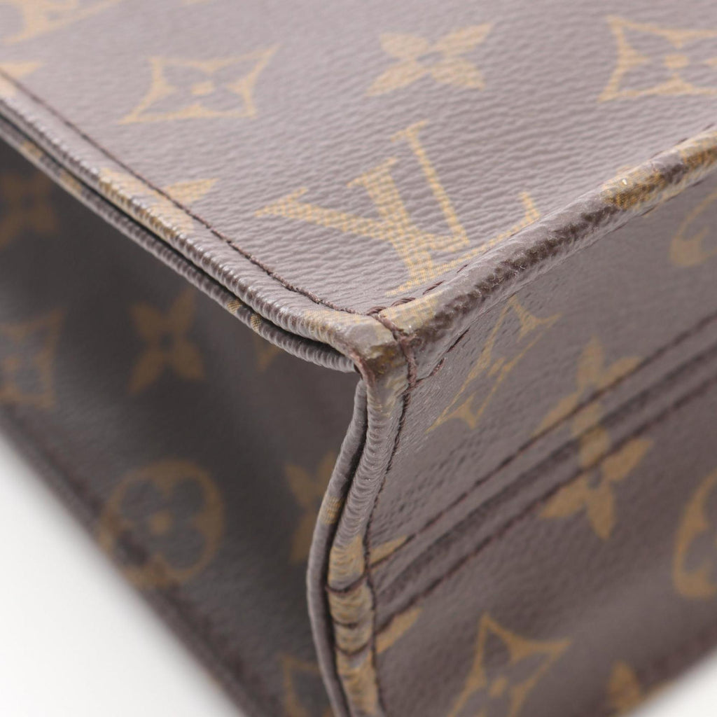 Louis Vuitton Brown Coated Canvas Pvc Monogram Leather Tote Bag
