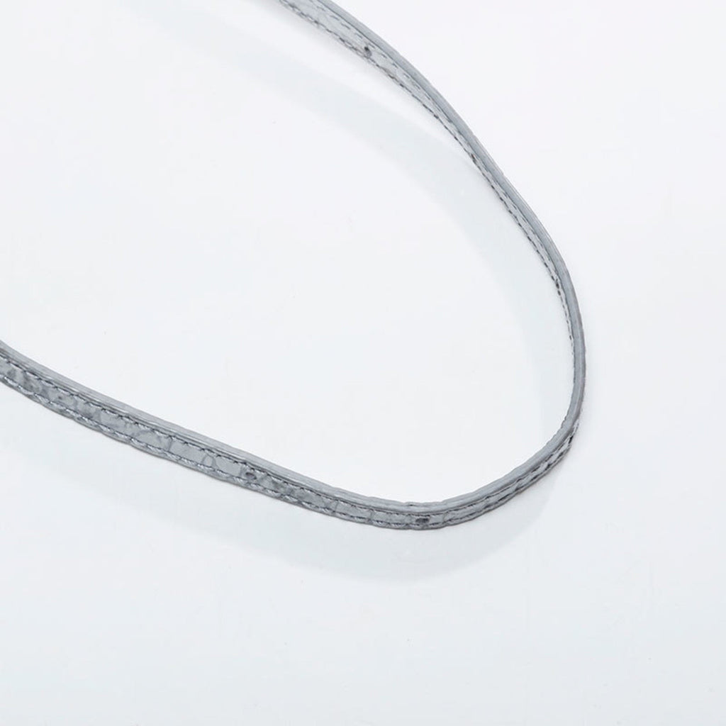 Balenciaga Silver Leather Shoulder