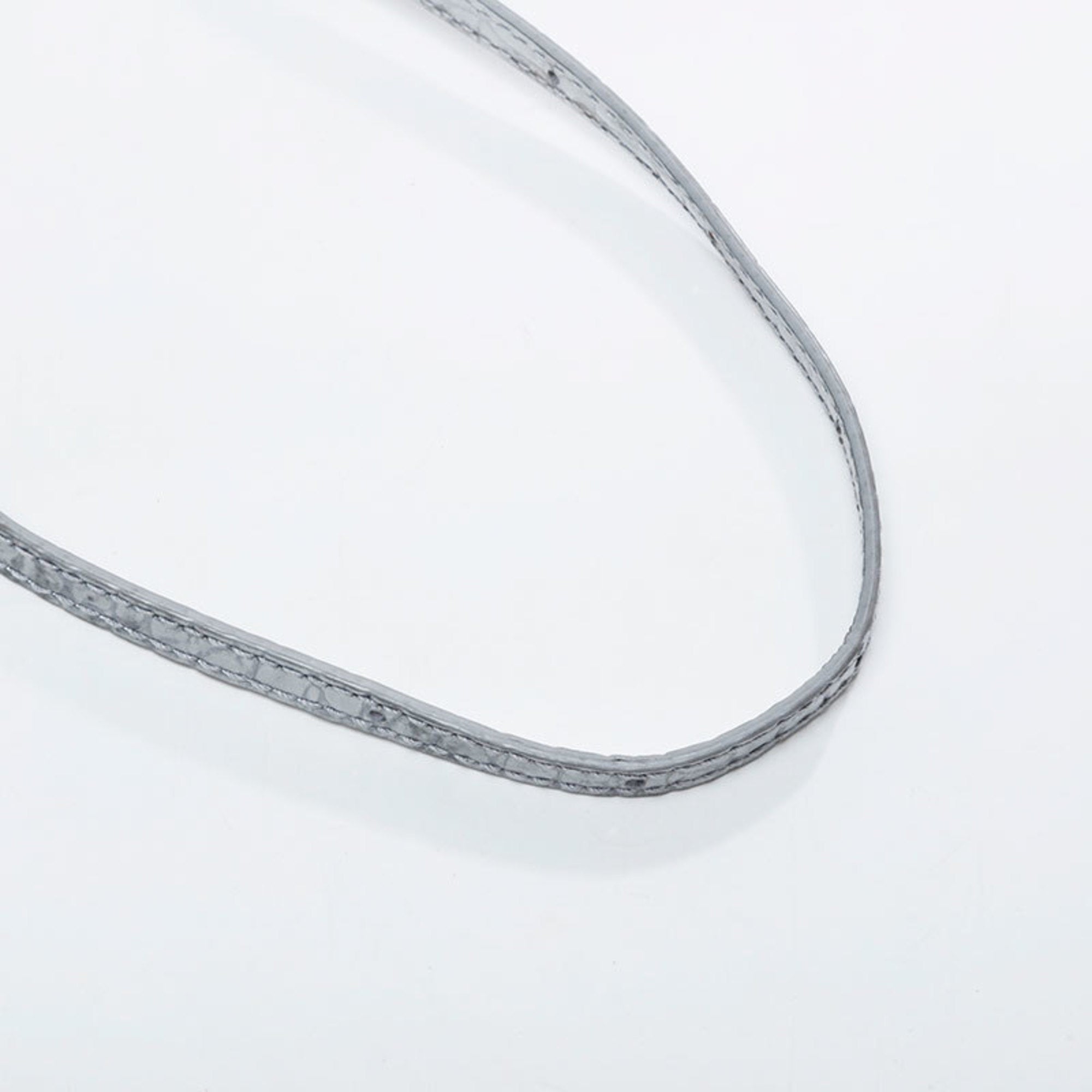 Balenciaga Silver Leather Shoulder