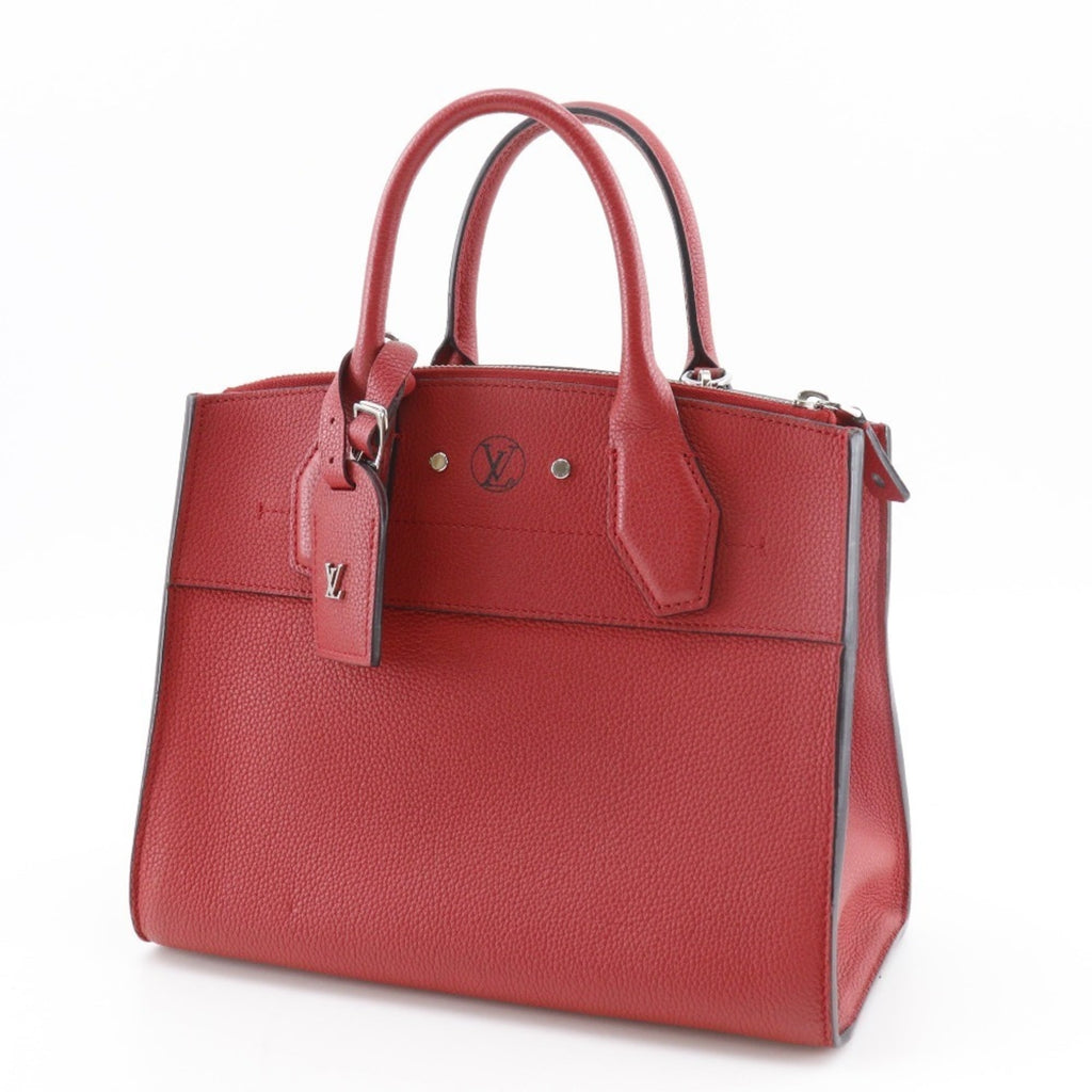 Louis Vuitton Red Color Rouge Leather Handbag Shoulder Bag
