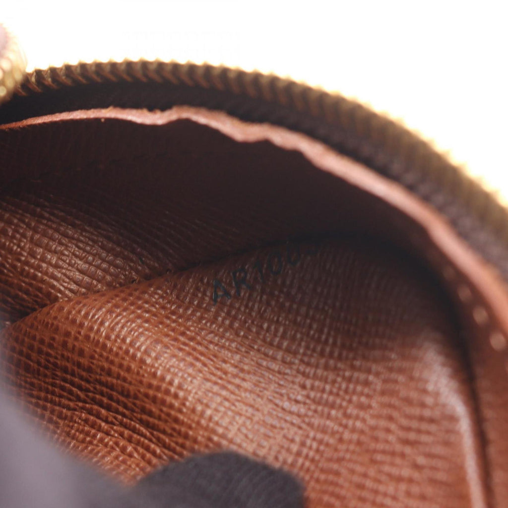 Louis Vuitton Brown Monogram Coated Canvas Leather Shoulder Bag