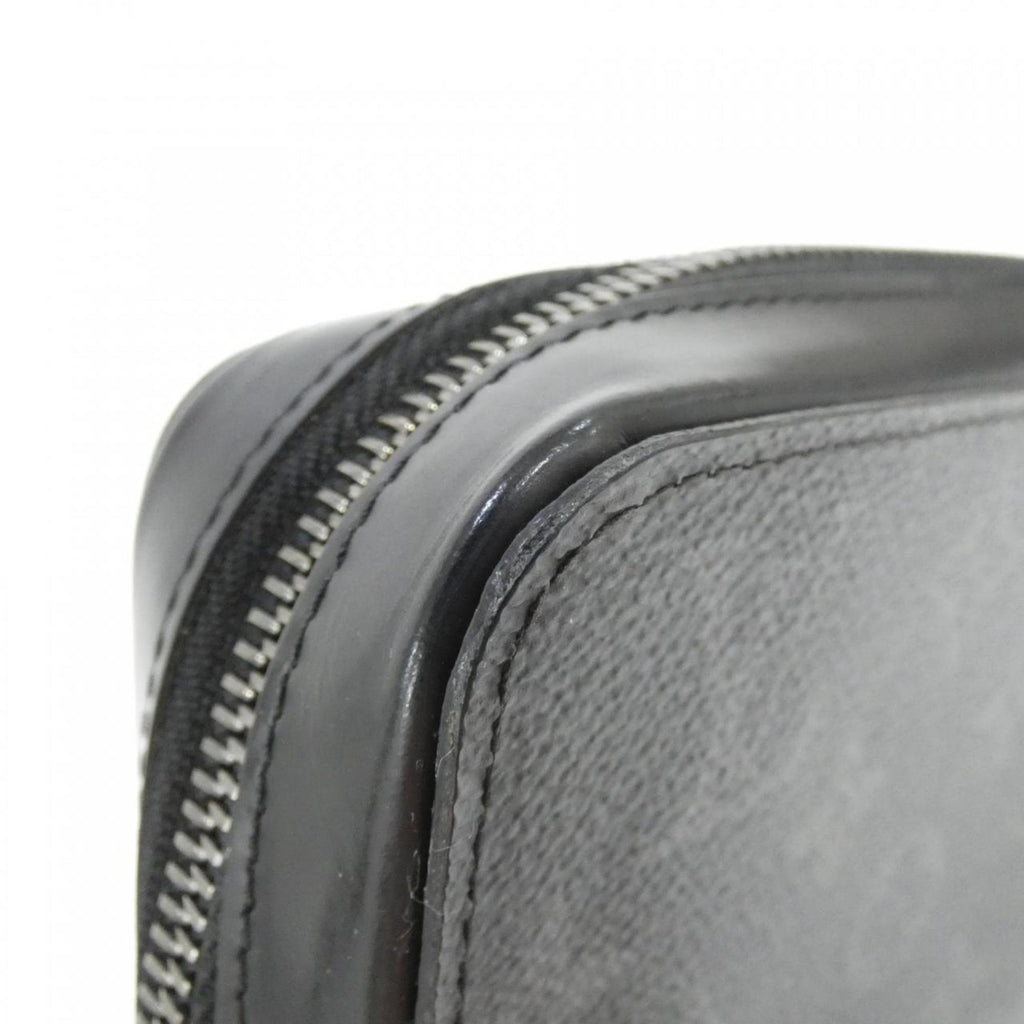 Louis Vuitton Black Coated Canvas Long Wallet