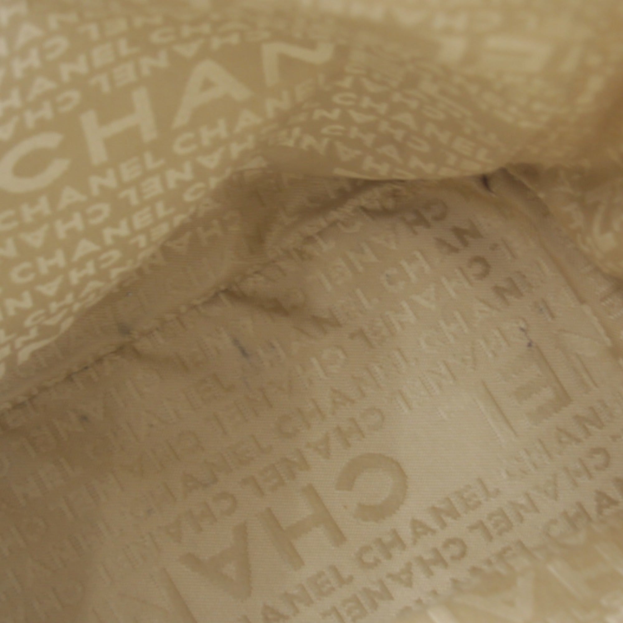 Chanel Beige Leather Tote Bag