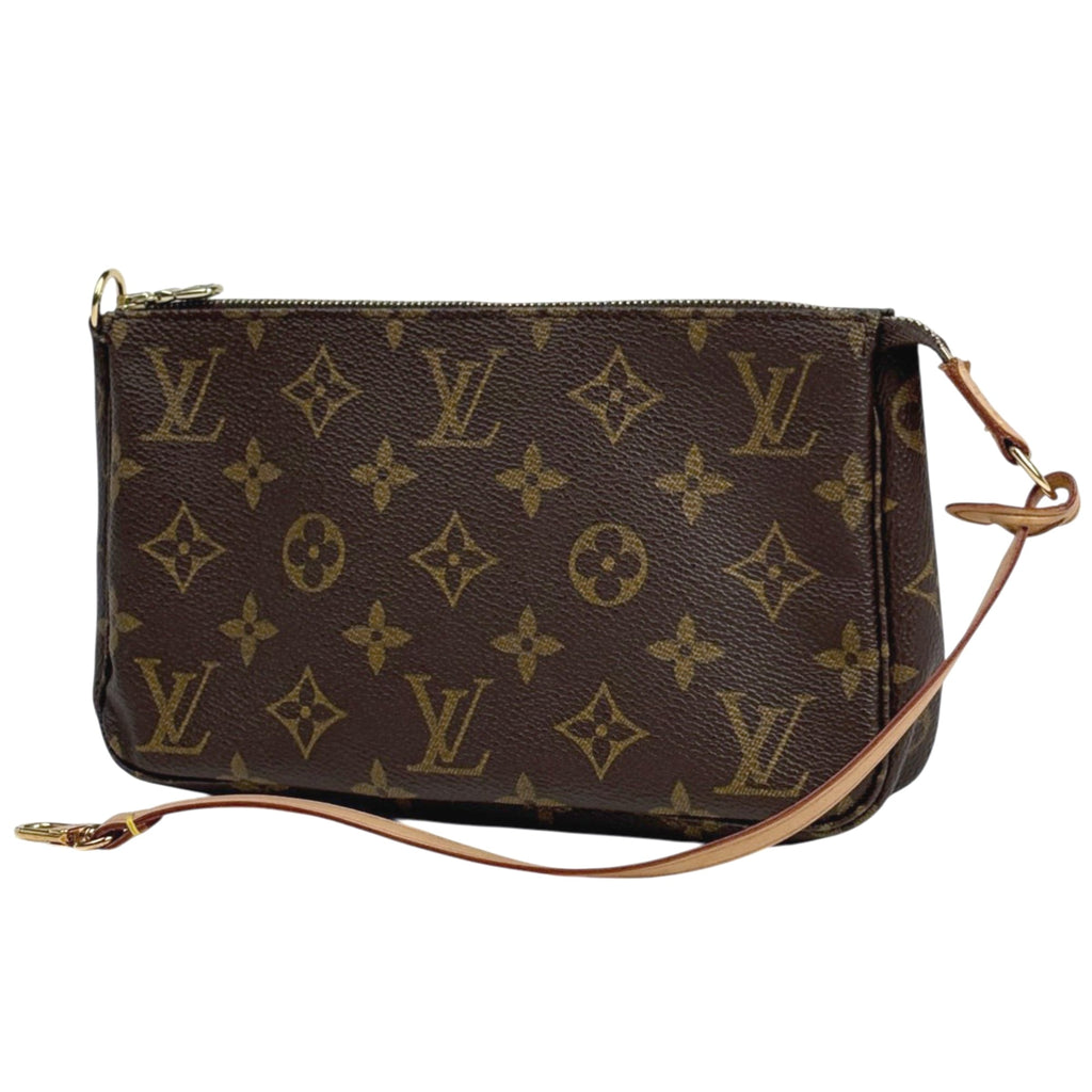 Louis Vuitton Brown Monogram Monogram Pochette Pouch