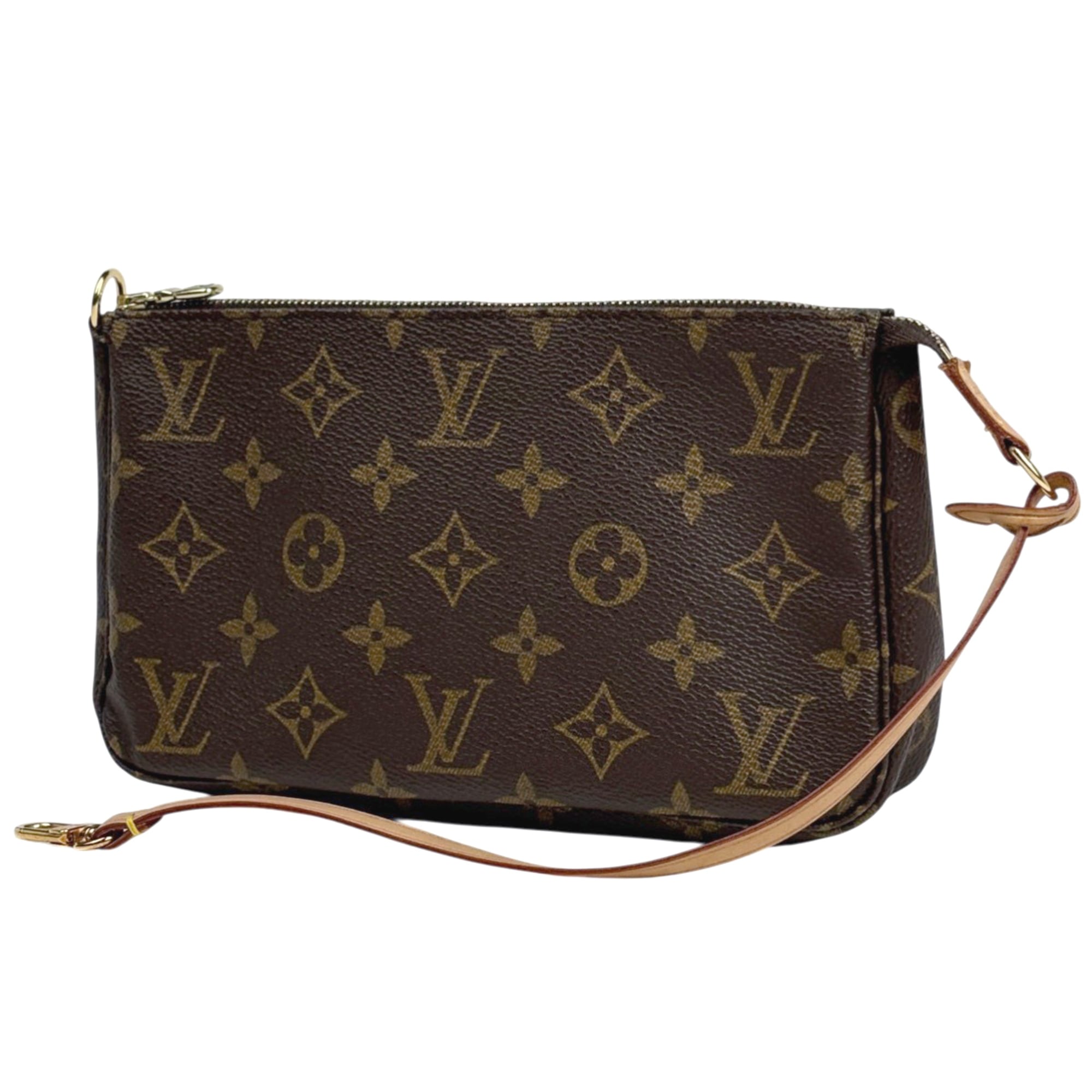 Louis Vuitton Brown Monogram Monogram Pochette Pouch