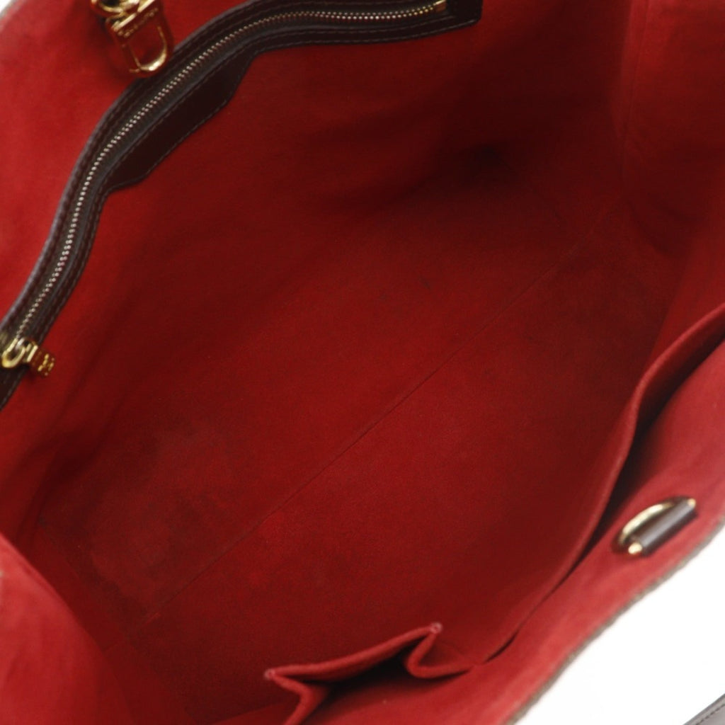 Louis Vuitton Brown Damier Canvas Tote Bag