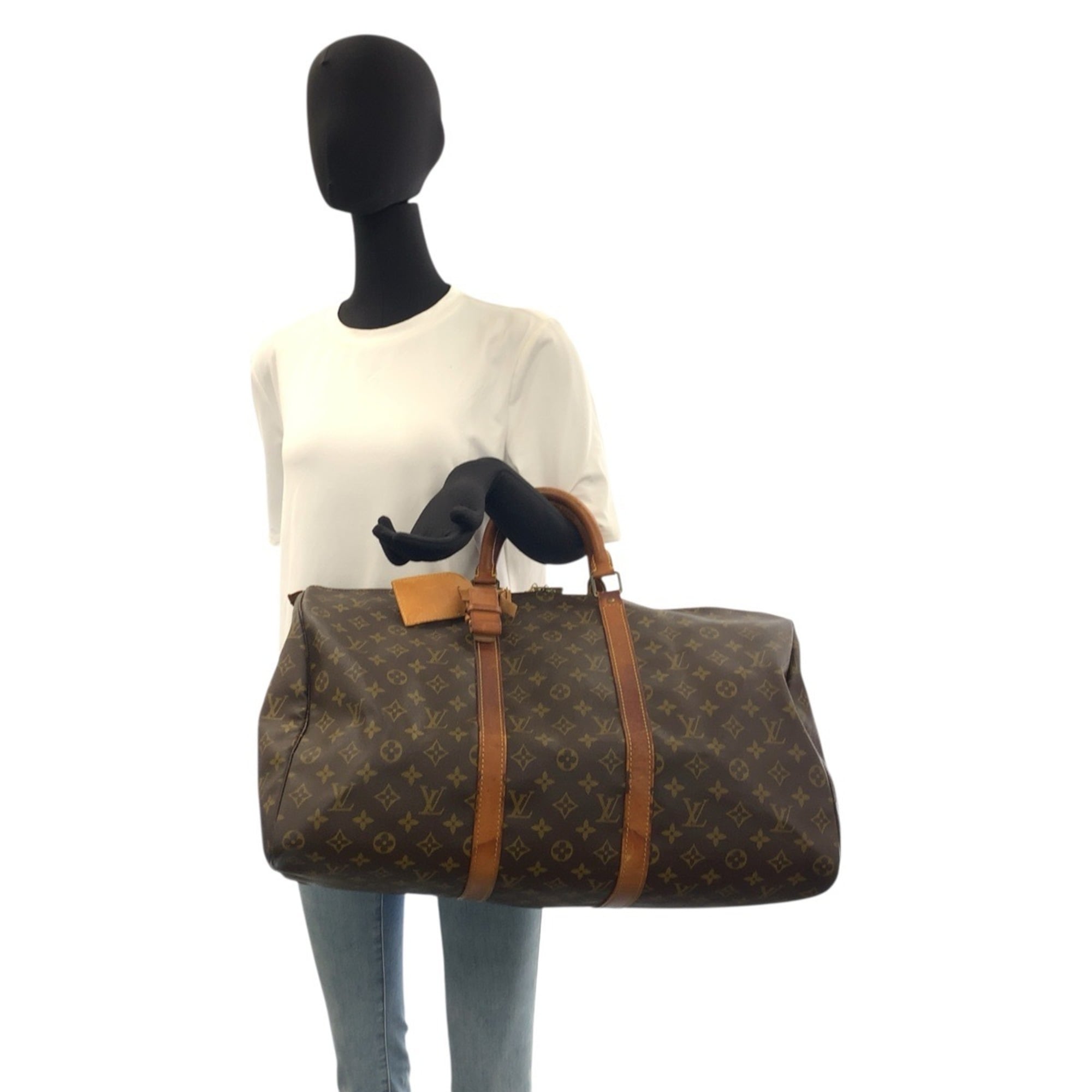 Louis Vuitton Brown Monogram Boston Bag Handbag