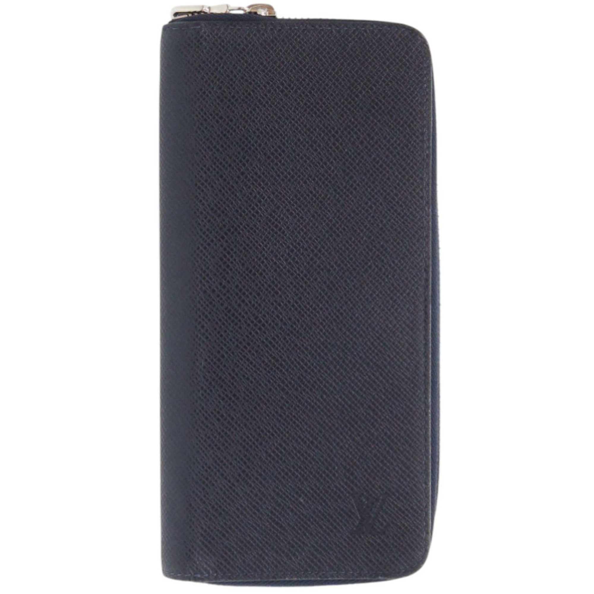 Louis Vuitton Navy Taiga Leather Long Wallet