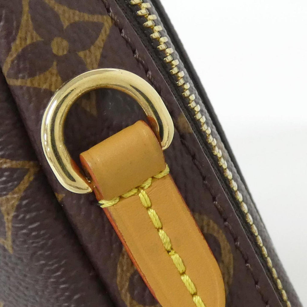 Louis Vuitton Brown Coated Canvas Shoulder Bag