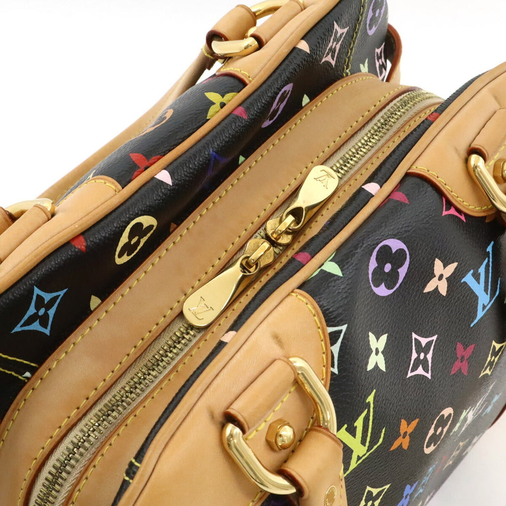 Louis Vuitton Black Multi-Color Noir Pvc Handbag Shoulder Bag