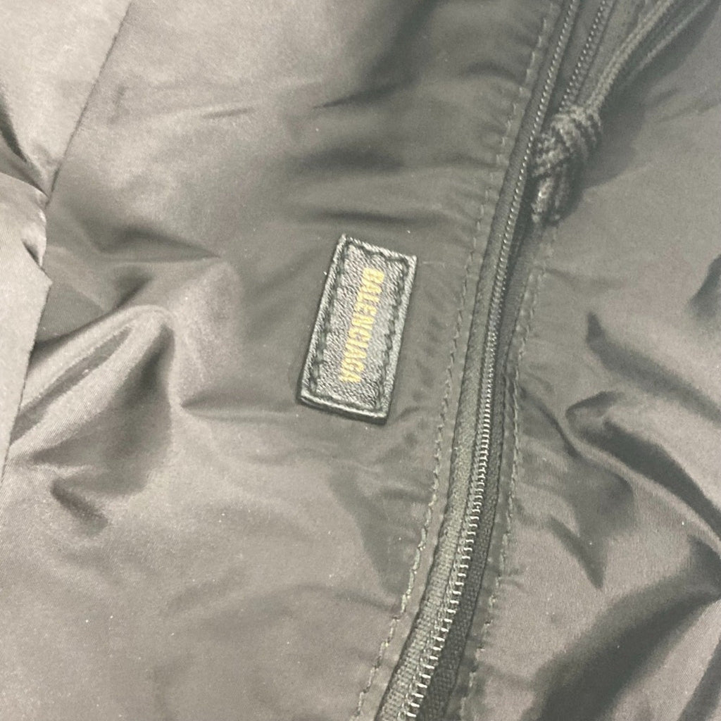 Balenciaga Black Cloth Backpack