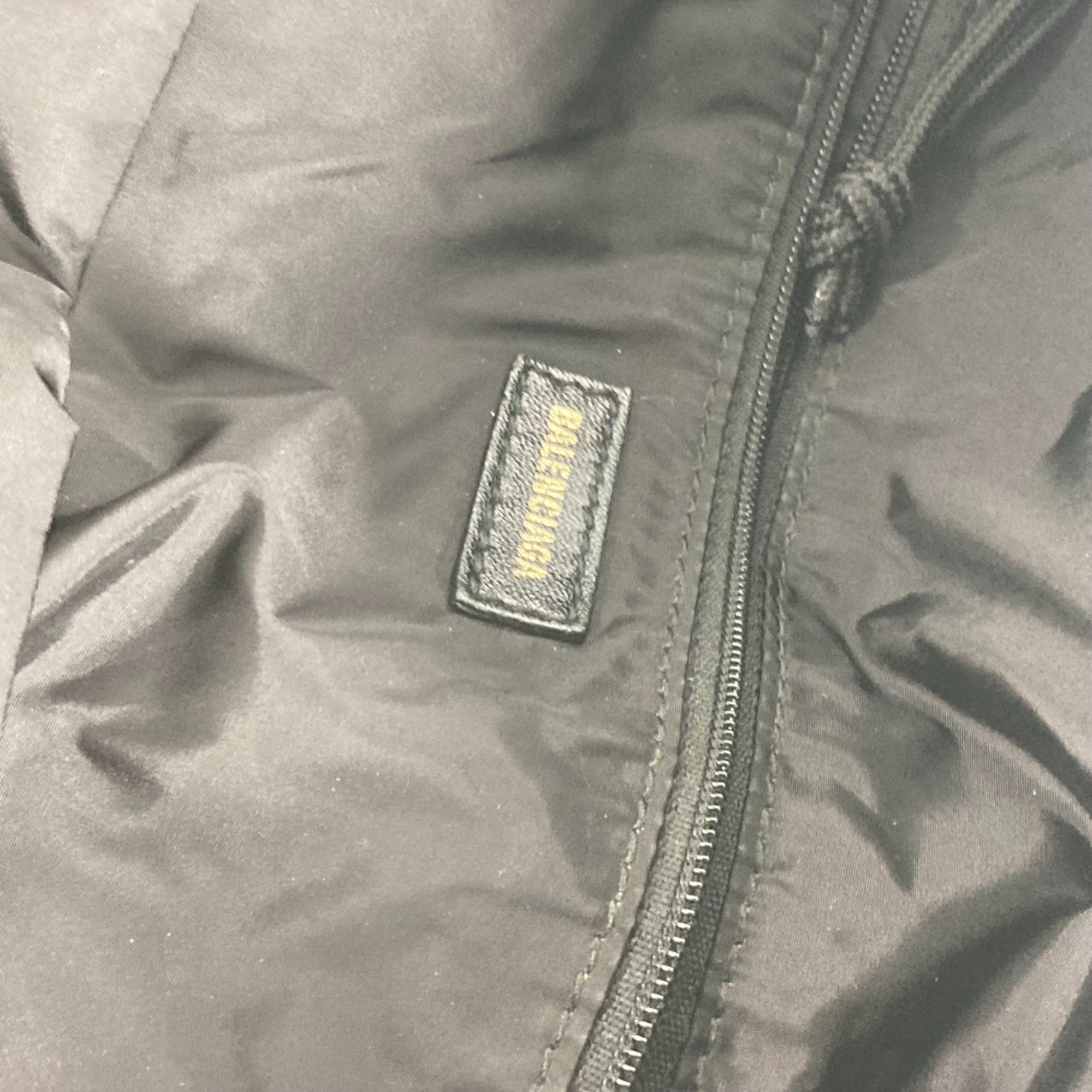 Balenciaga Black Cloth Backpack