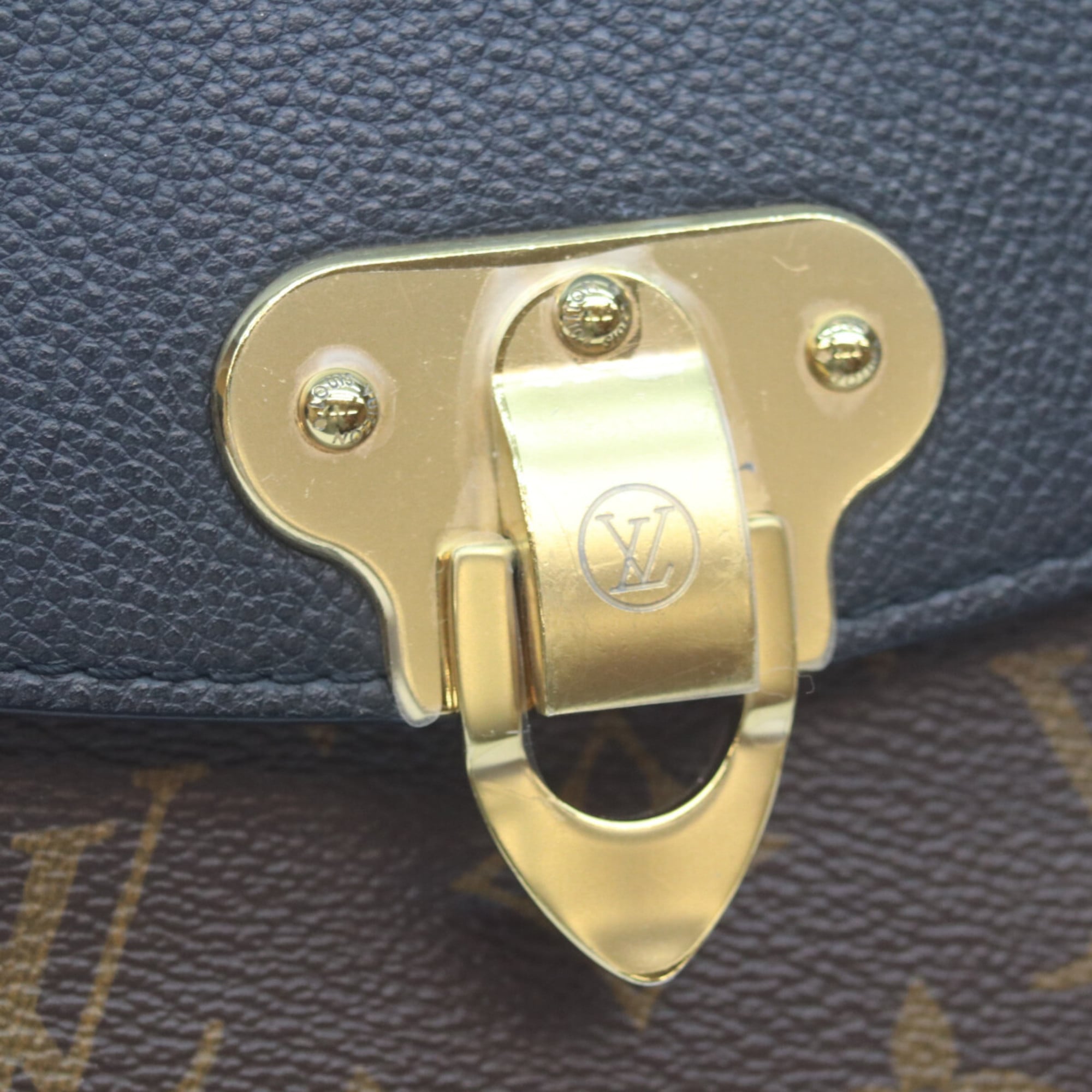 Louis Vuitton Black Brown Monogram Shoulder Bag