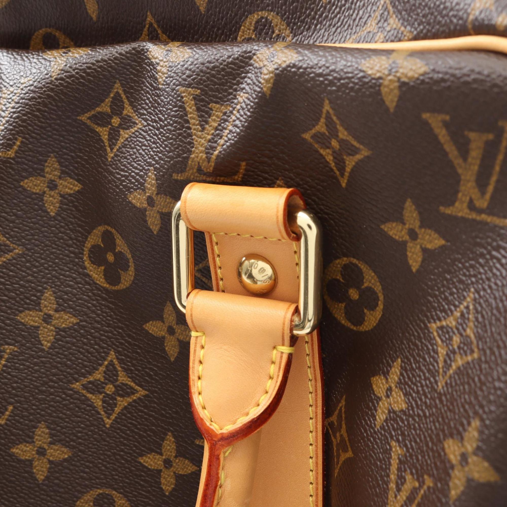 Louis Vuitton Brown Monogram Coated Canvas Boston Bag