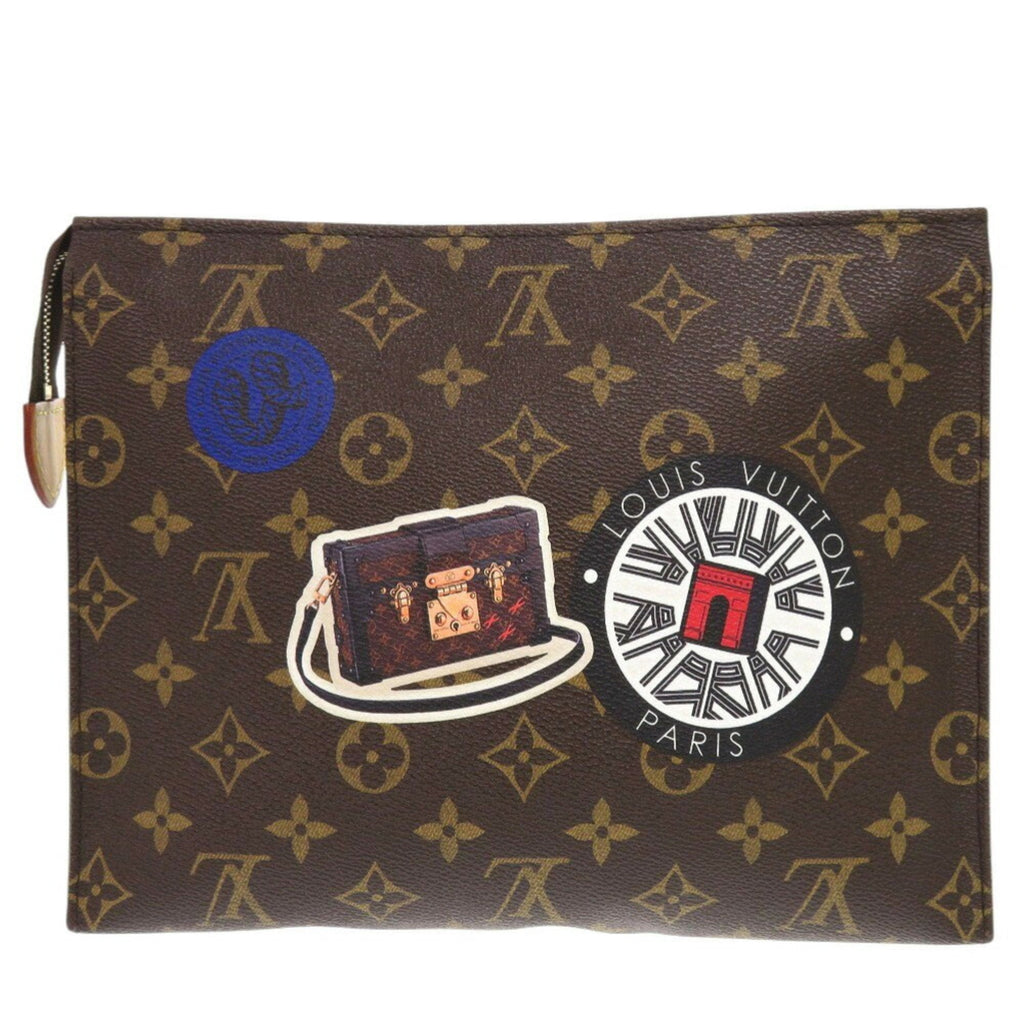 Louis Vuitton Brown Monogram Monogram Clutch Bag