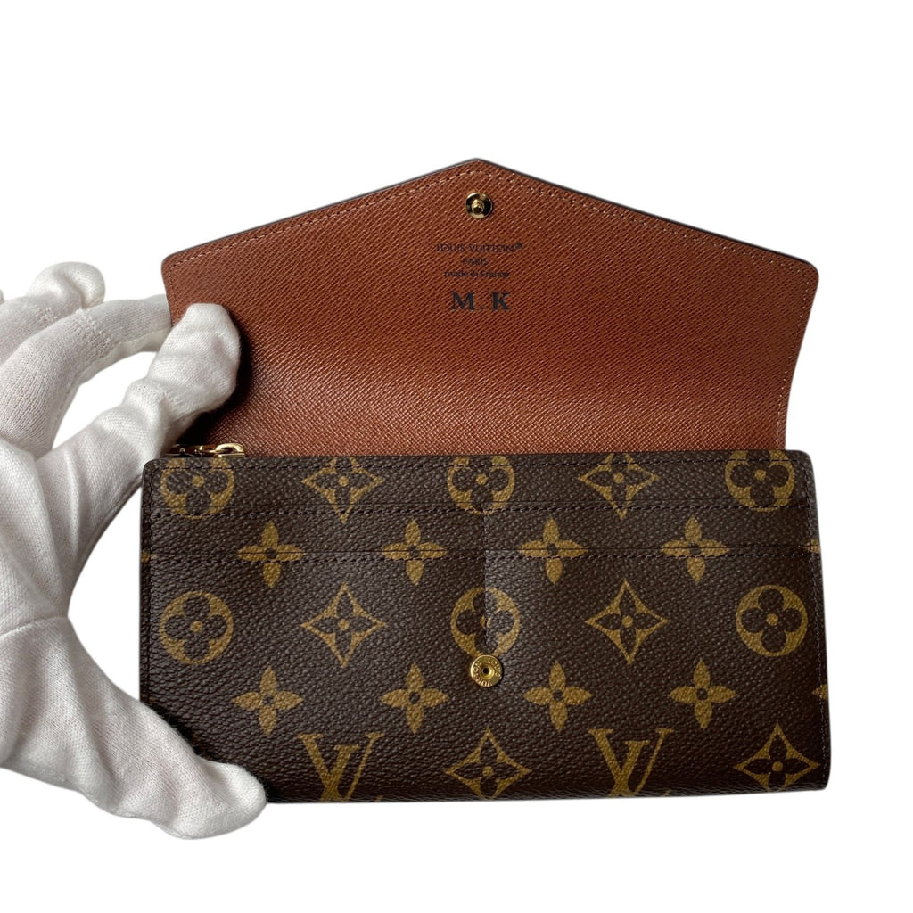 Louis Vuitton Monogram Brown Pvc Long Wallet