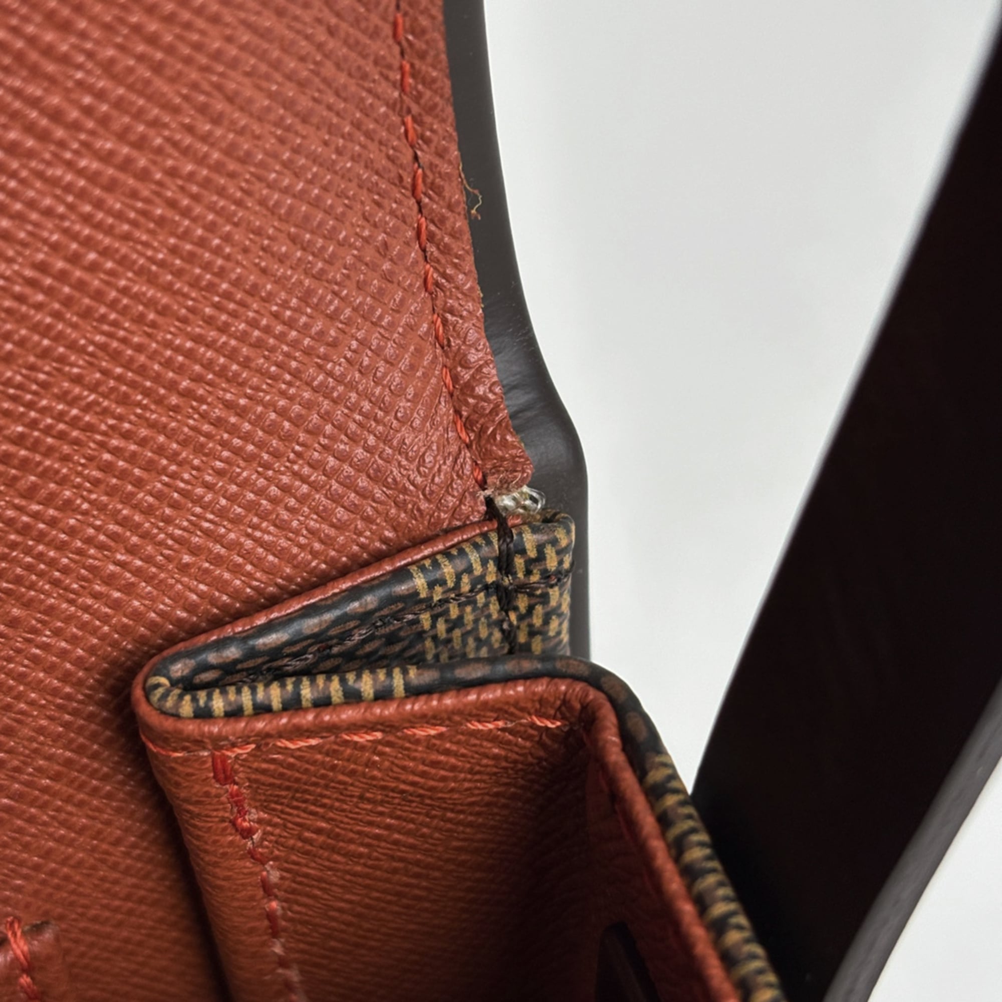 Louis Vuitton Brown Damier Canvas Handbag Shoulder Bag