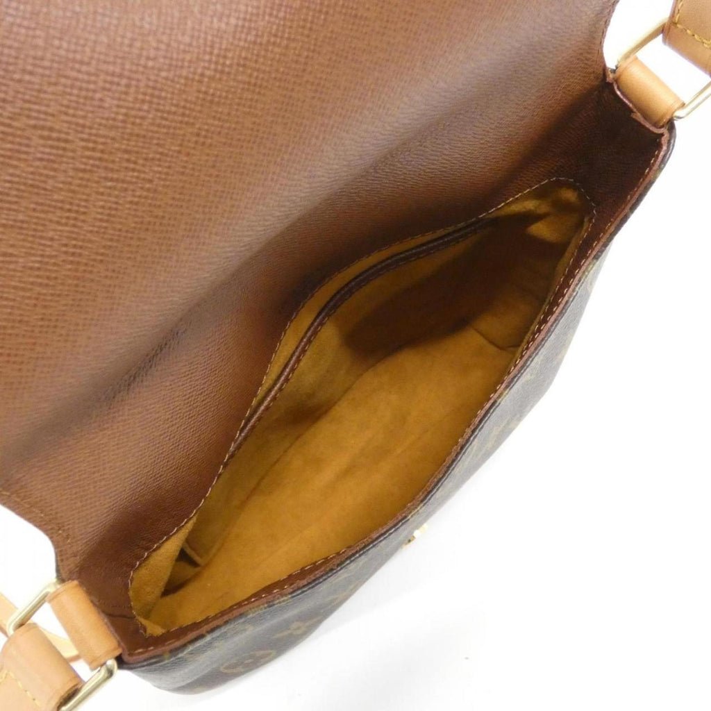 Louis Vuitton Brown Marron Coated Canvas Shoulder Bag