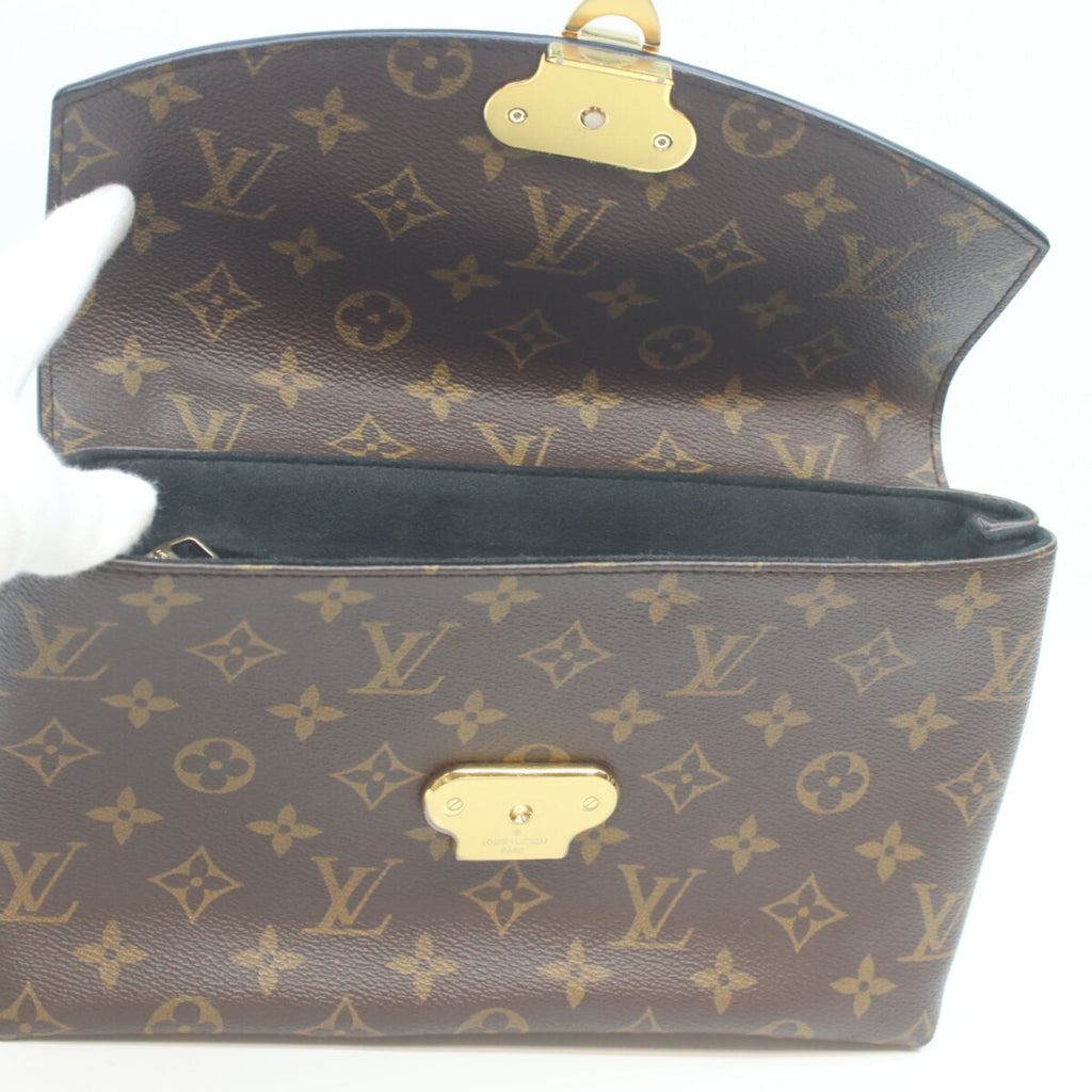 Louis Vuitton Black Brown Monogram Shoulder Bag