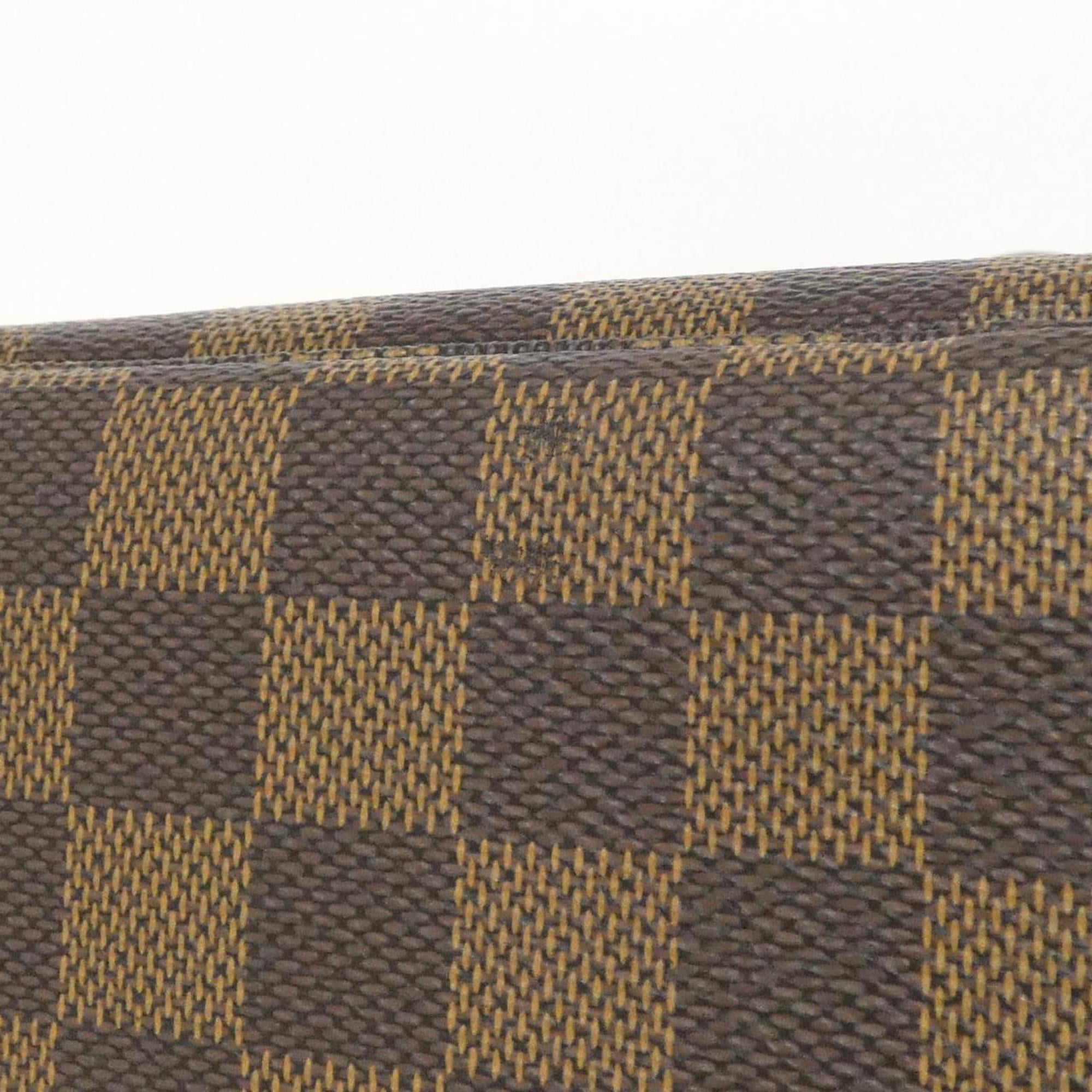 Louis Vuitton Ebene Coated Canvas Handbag