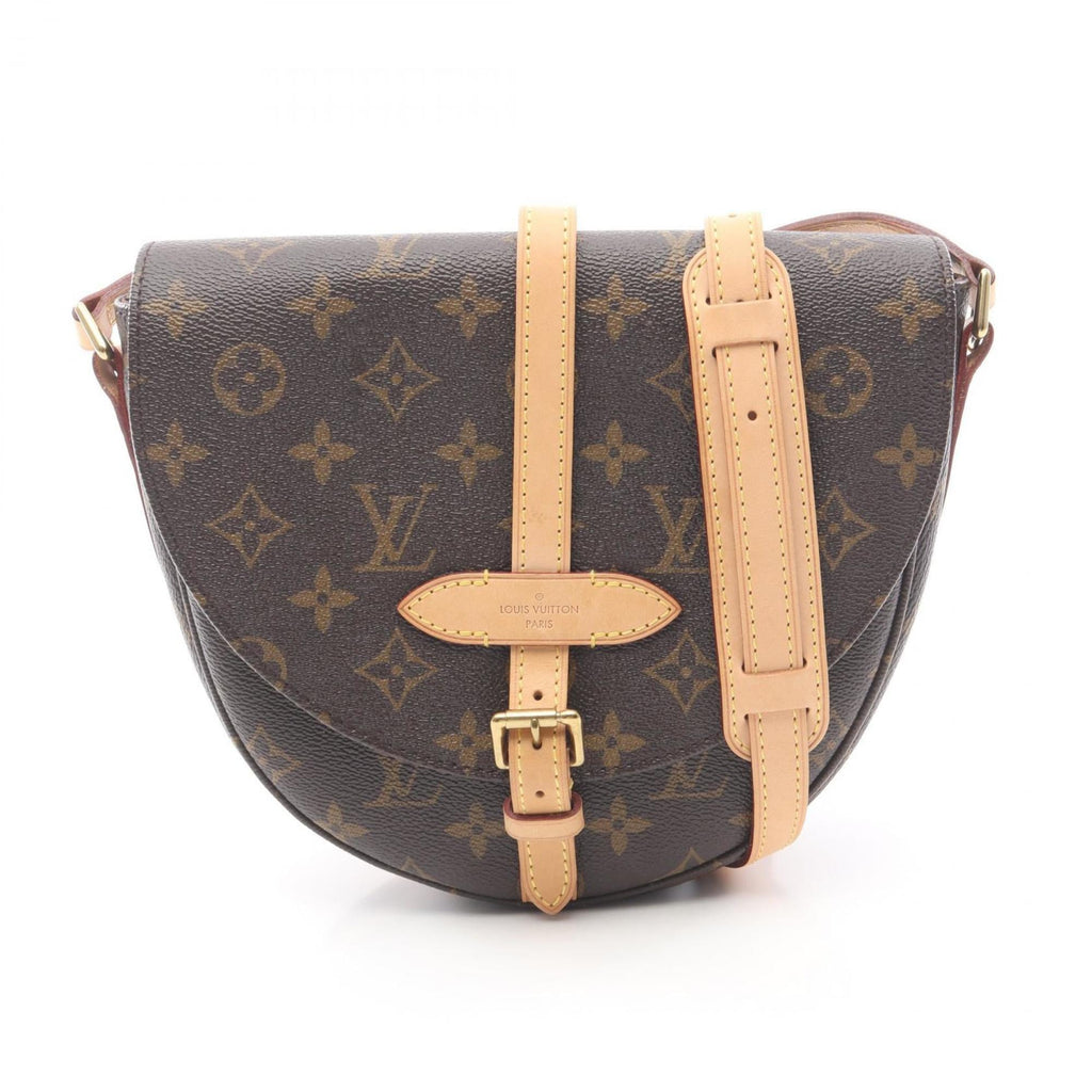 Louis Vuitton Brown Coated Canvas Pvc Monogram Leather Shoulder Bag