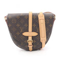 Louis Vuitton Brown Coated Canvas Pvc Monogram Leather Shoulder Bag