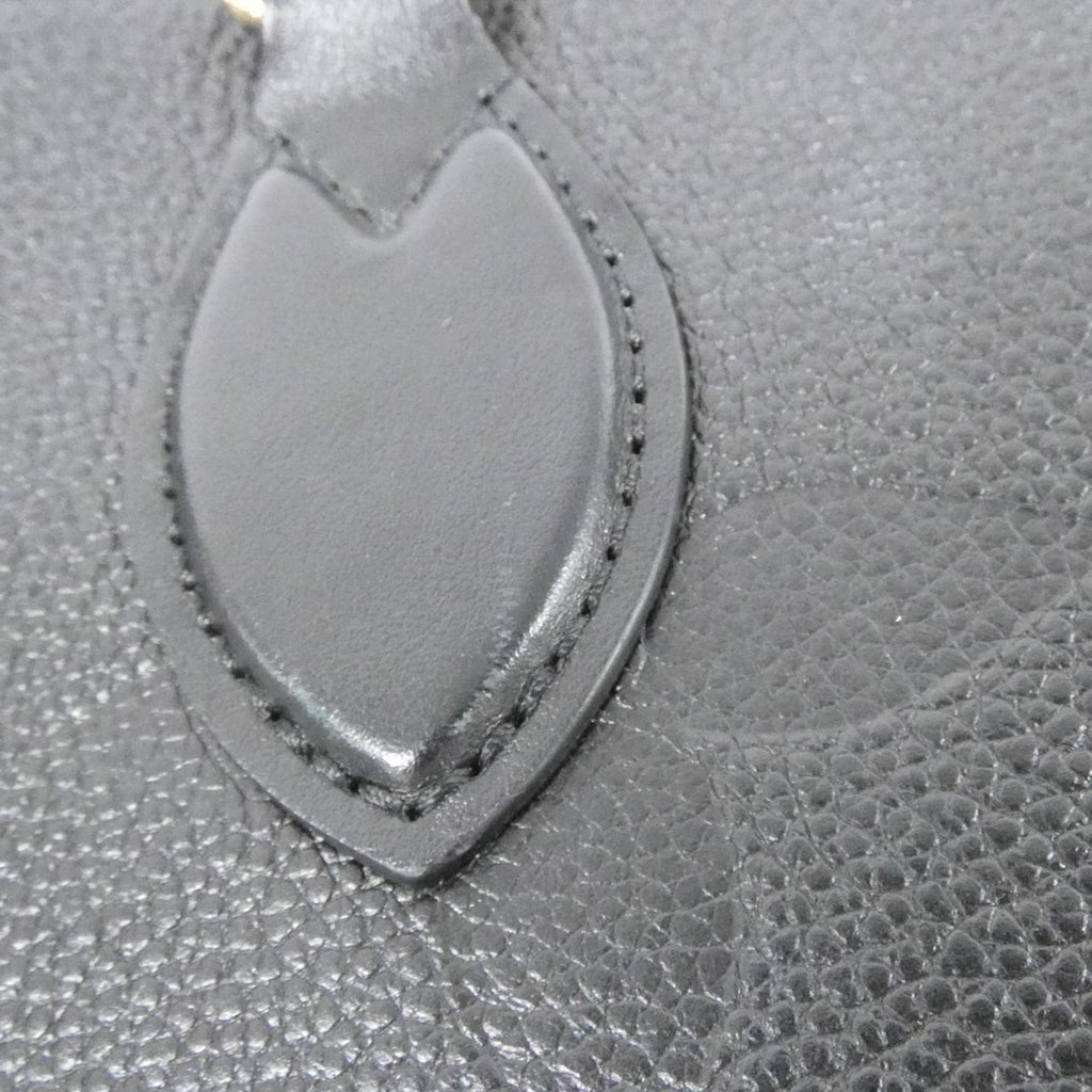Louis Vuitton Black Leather Handbag