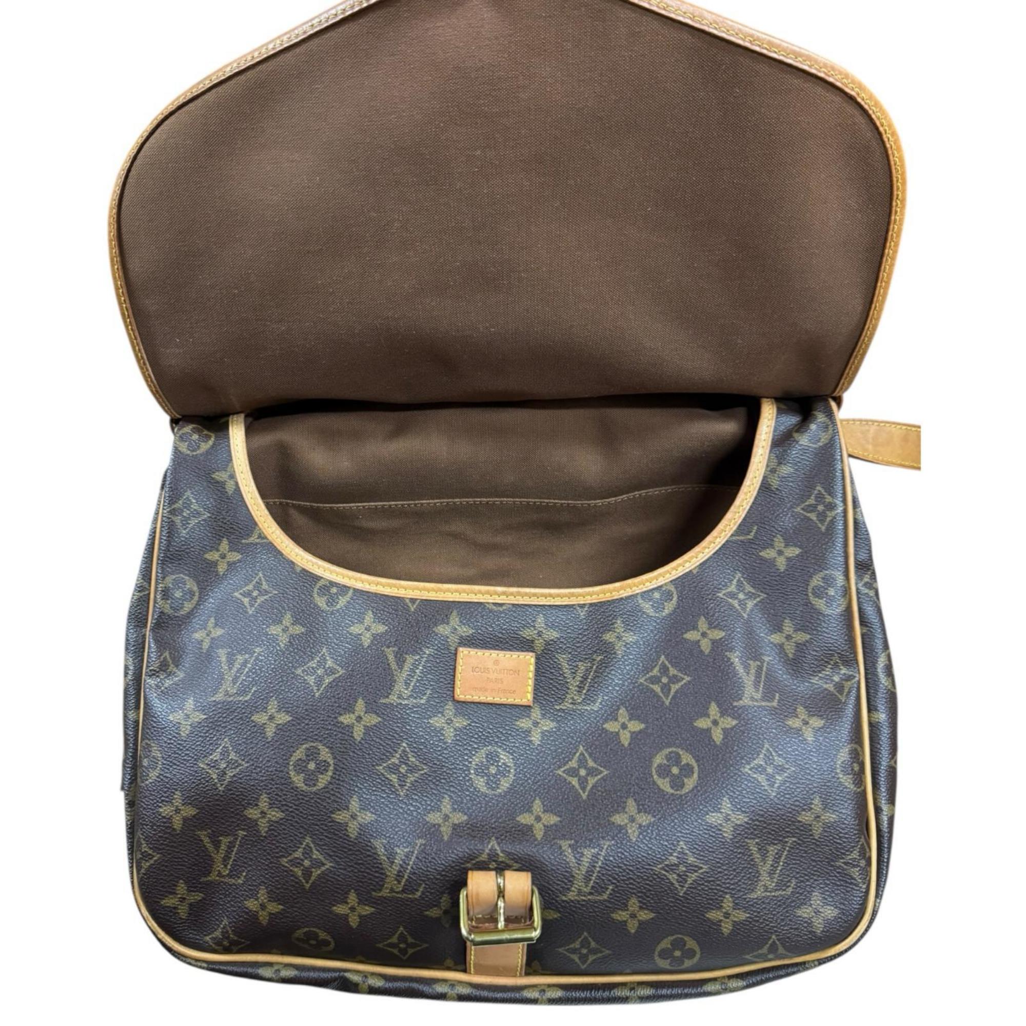 Louis Vuitton Brown Monogram Shoulder Bag