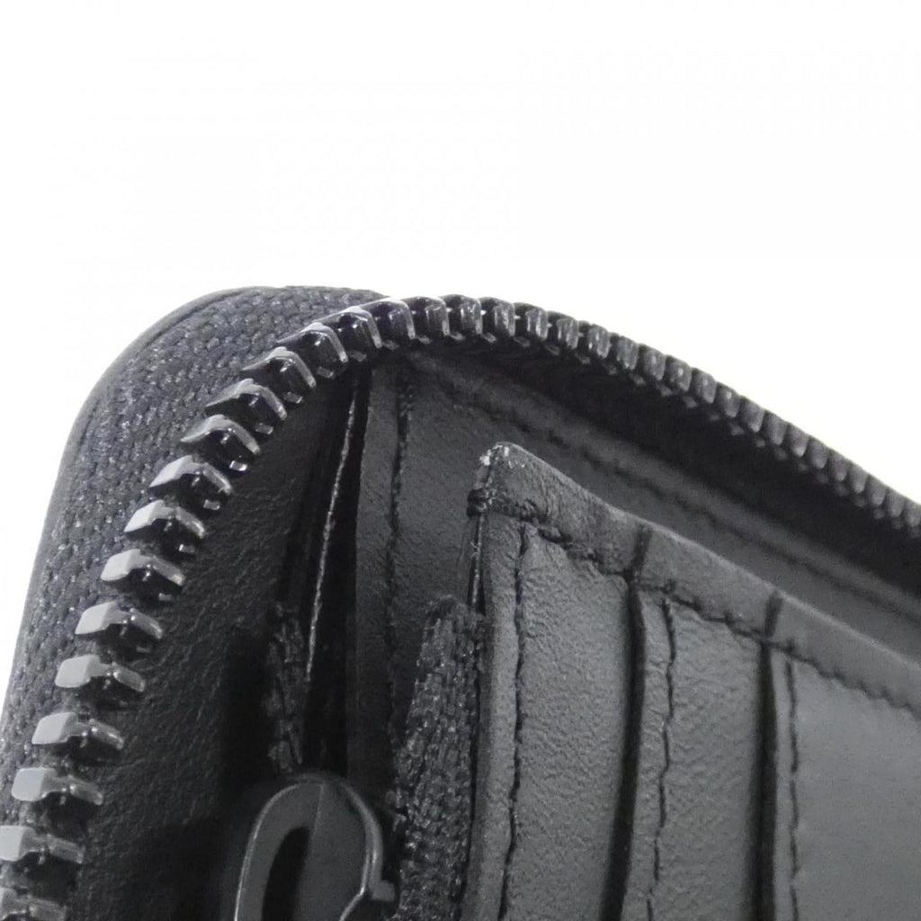 Louis Vuitton Black Leather Long Wallet