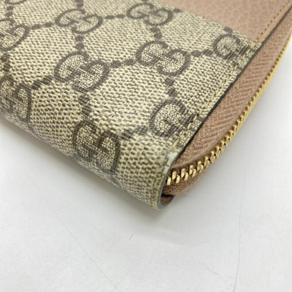 Gucci Brown Long Wallet (Bi-Fold) (Pre-Owned)
