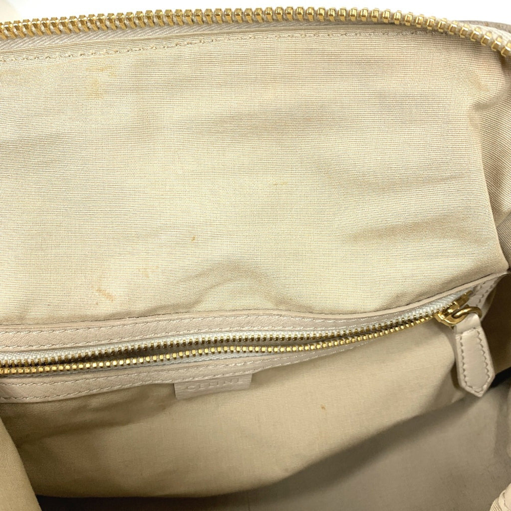 Celine Beige Leather Handbag