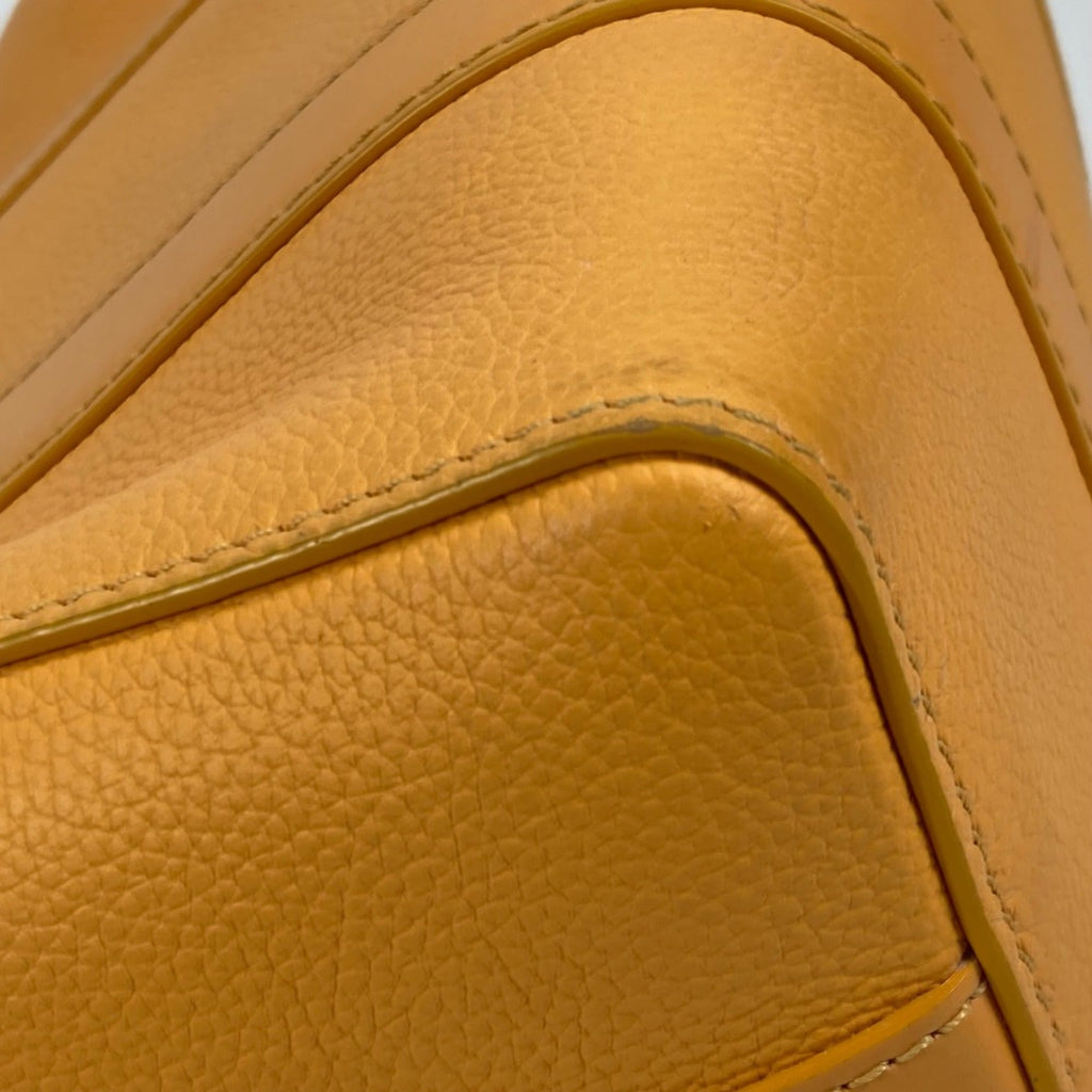 Louis Vuitton Yellow Leather Shoulder Bag