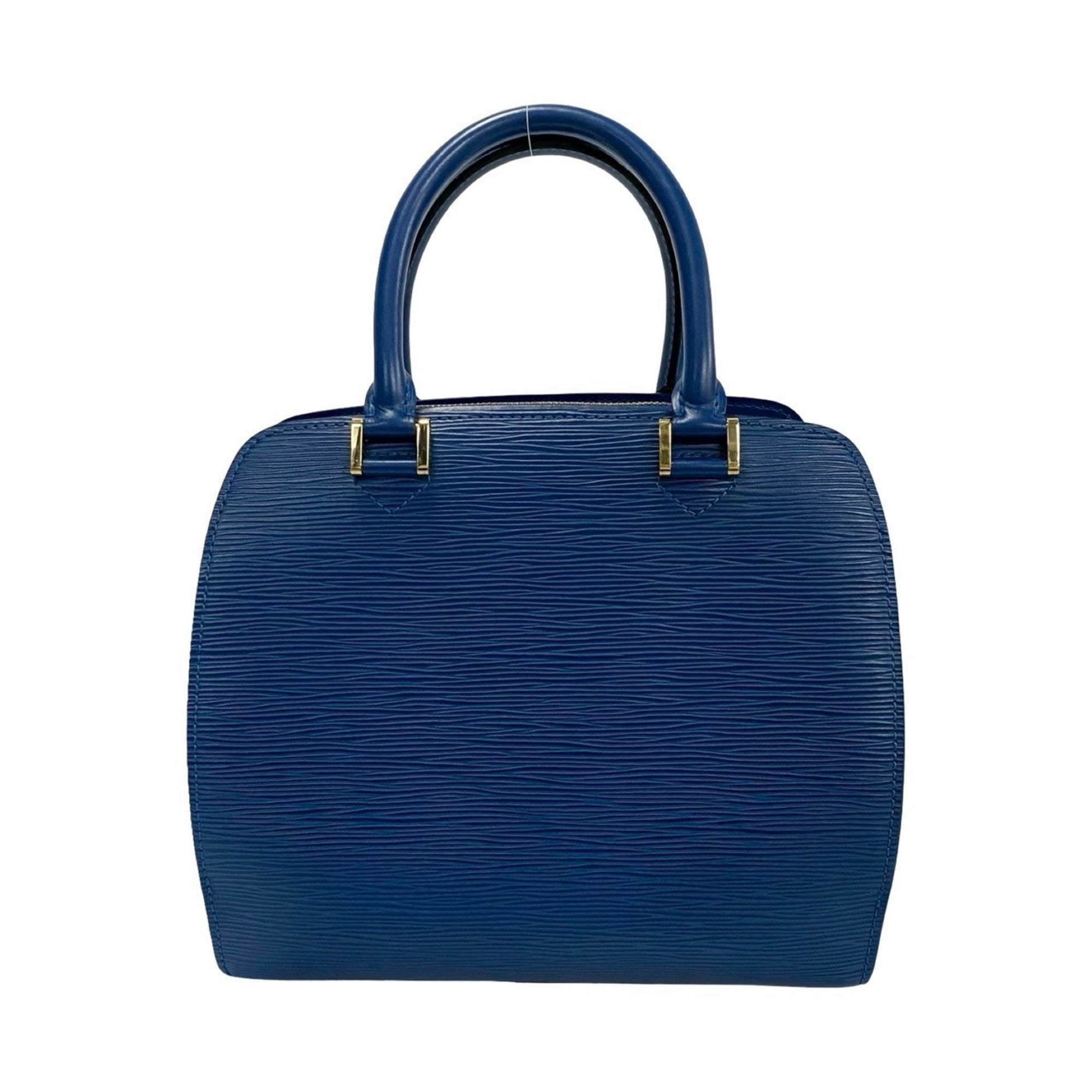Louis Vuitton Blue Epi Leather Handbag