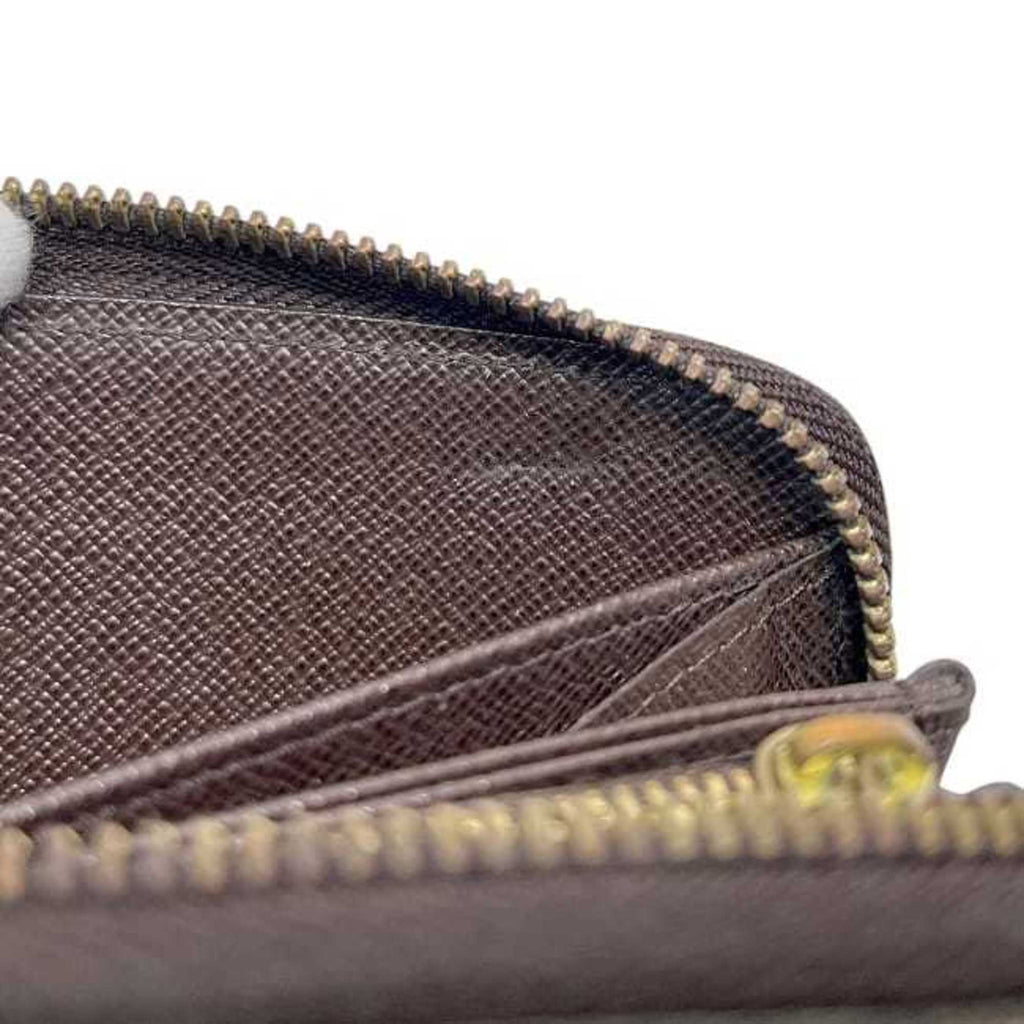 Louis Vuitton Damier Brown Damier Canvas Ebene Damier Canvas Coin Purse/Coin Case