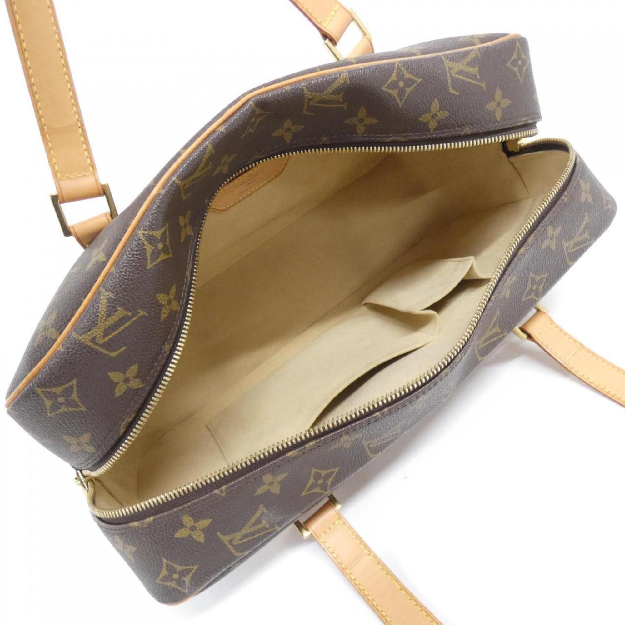 Louis Vuitton Monogram Marron Coated Canvas Shoulder Bag
