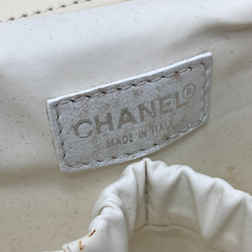Chanel Black Cotton Handbag