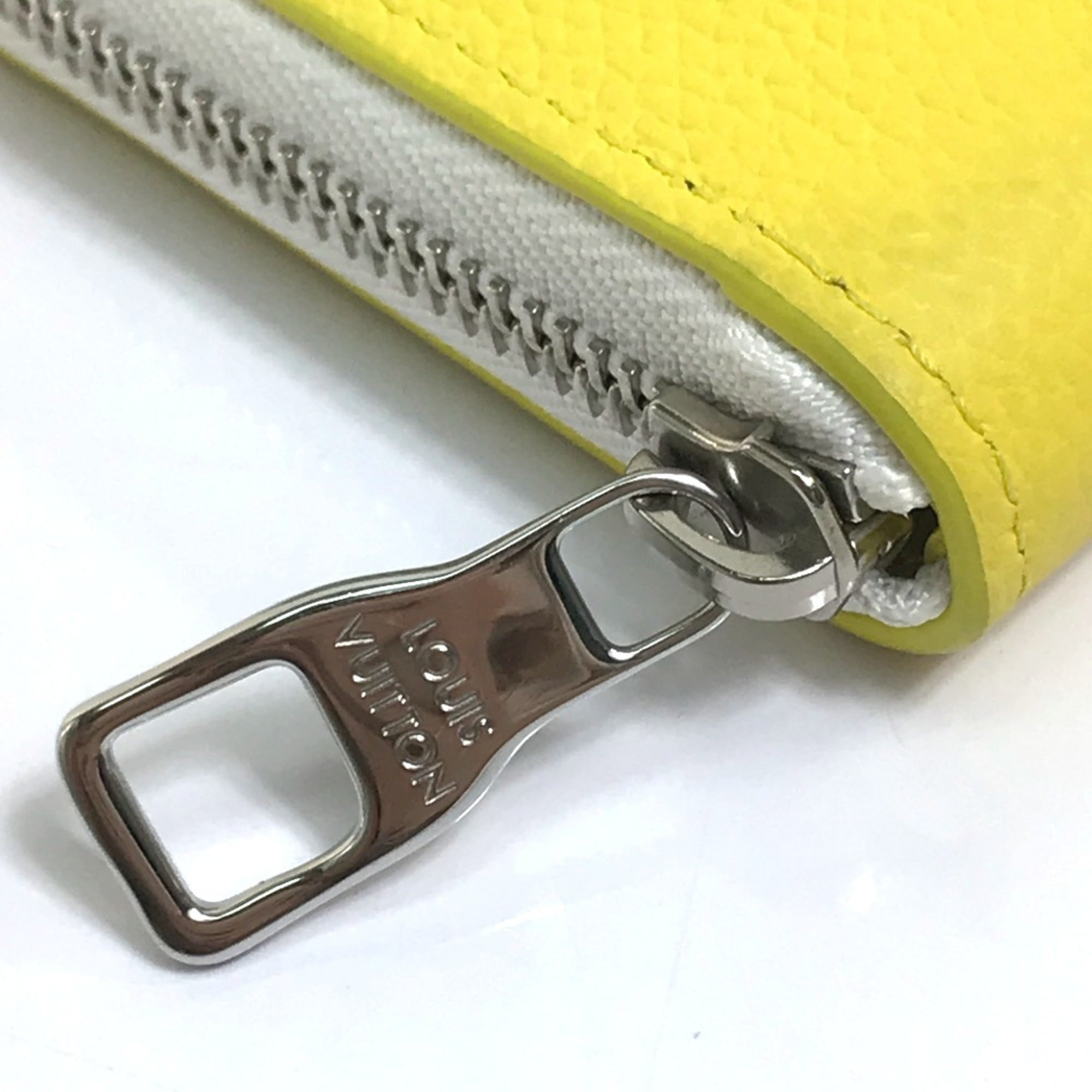 Louis Vuitton Yellow Leather Long Wallet