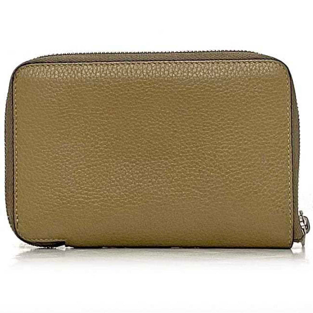 Celine Beige Leather Wallet (Bi-Fold)
