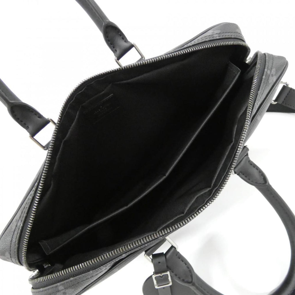Louis Vuitton Black Coated Canvas Handbag