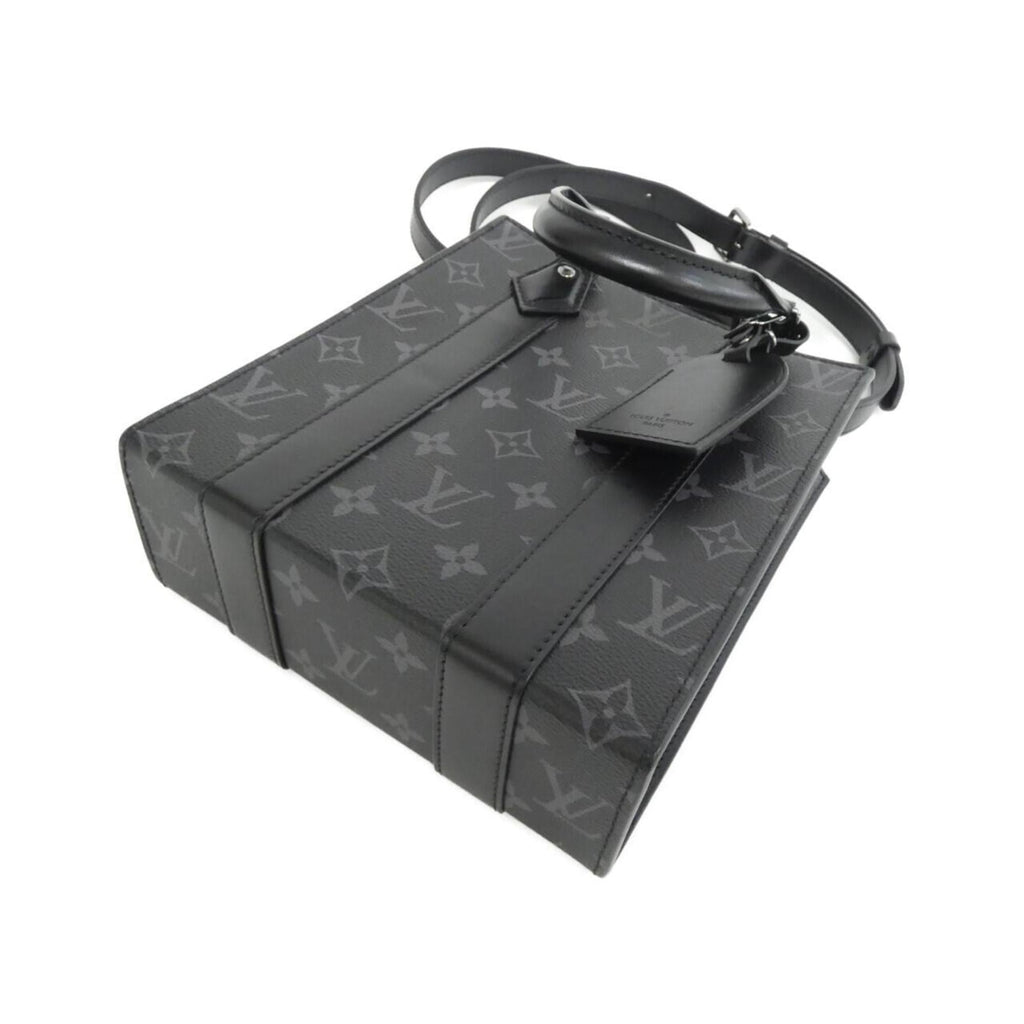 Louis Vuitton Black Coated Canvas Handbag
