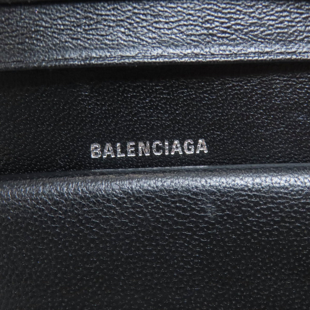 Balenciaga Black Leather Wallet (Bi-Fold)