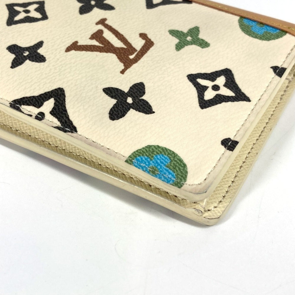 Louis Vuitton Monogram Multi-Color White Monogram Long Wallet