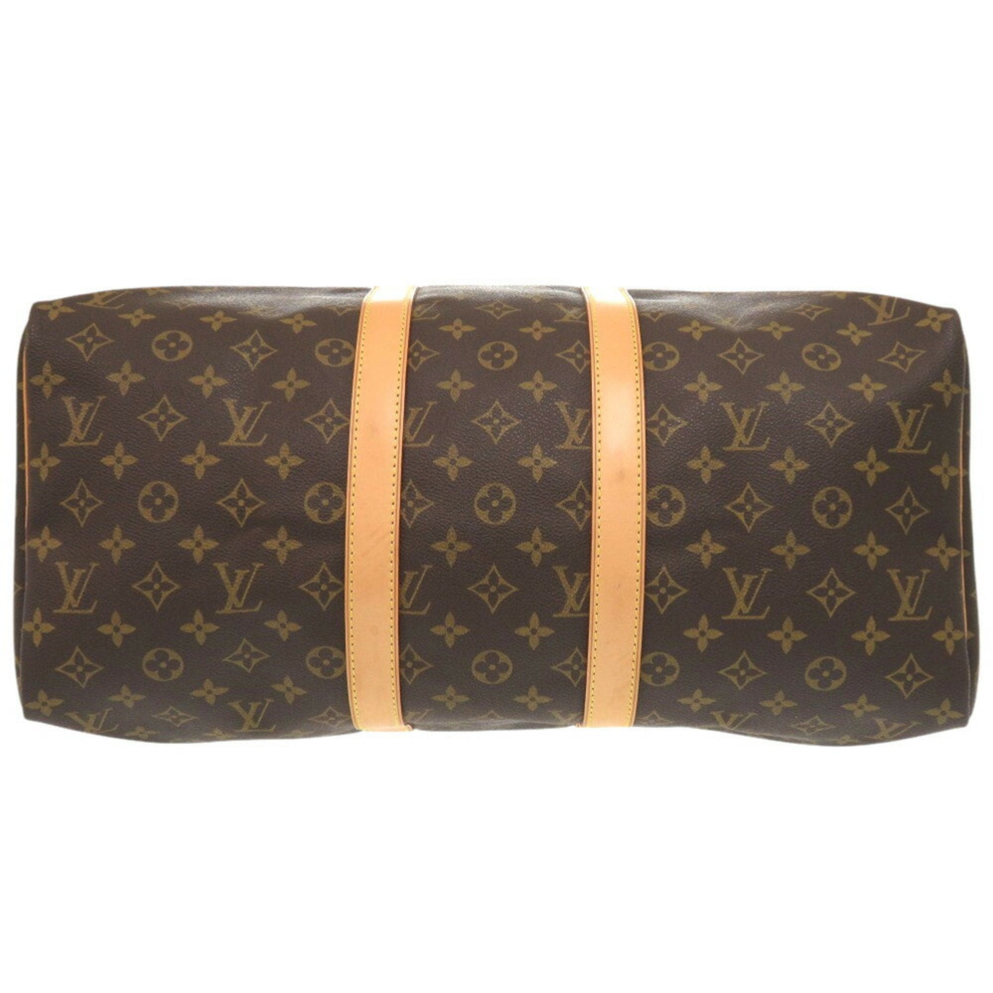 Louis Vuitton Brown Monogram Boston Bag