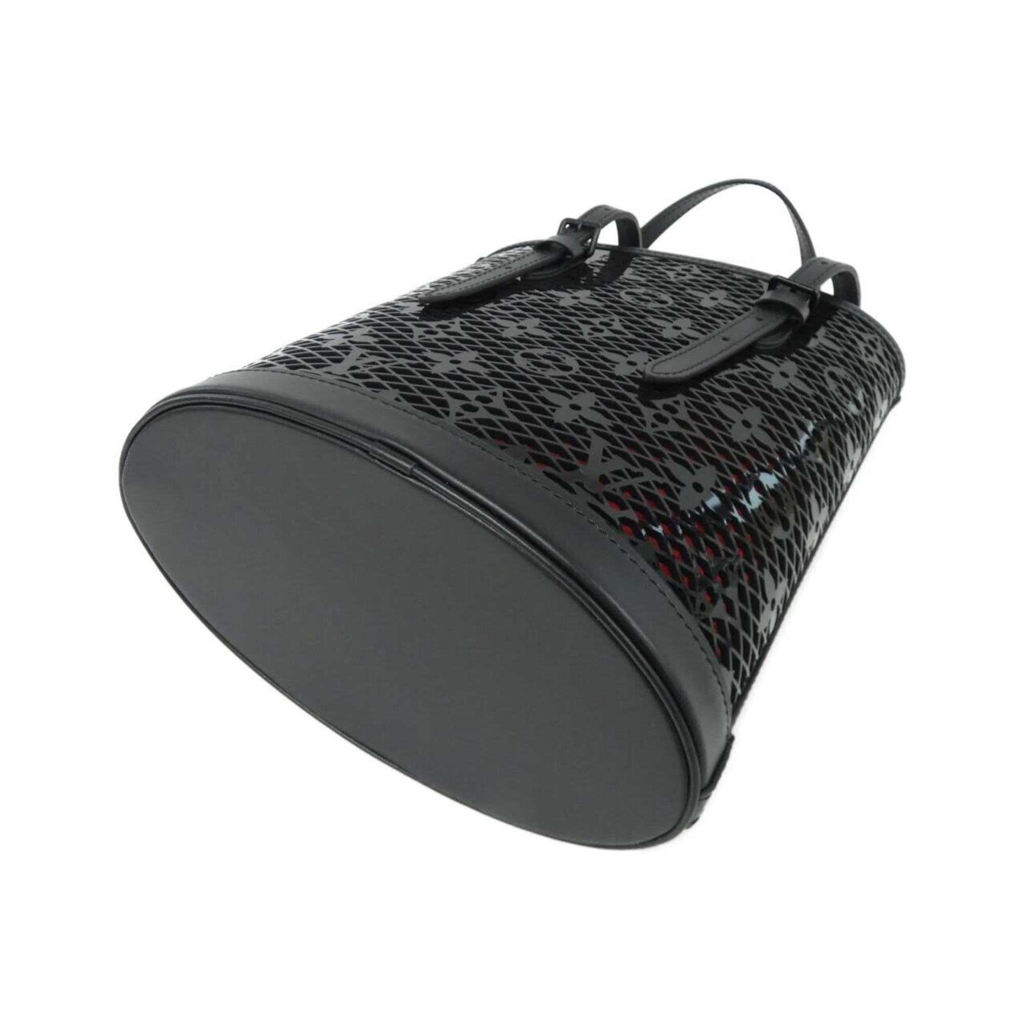 Louis Vuitton Black Leather Shoulder Bag