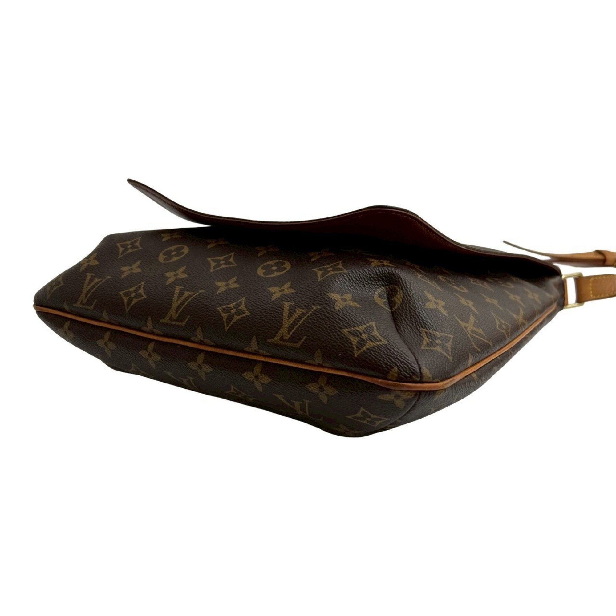 Louis Vuitton Brown Leather Pvc Pochette Shoulder Bag