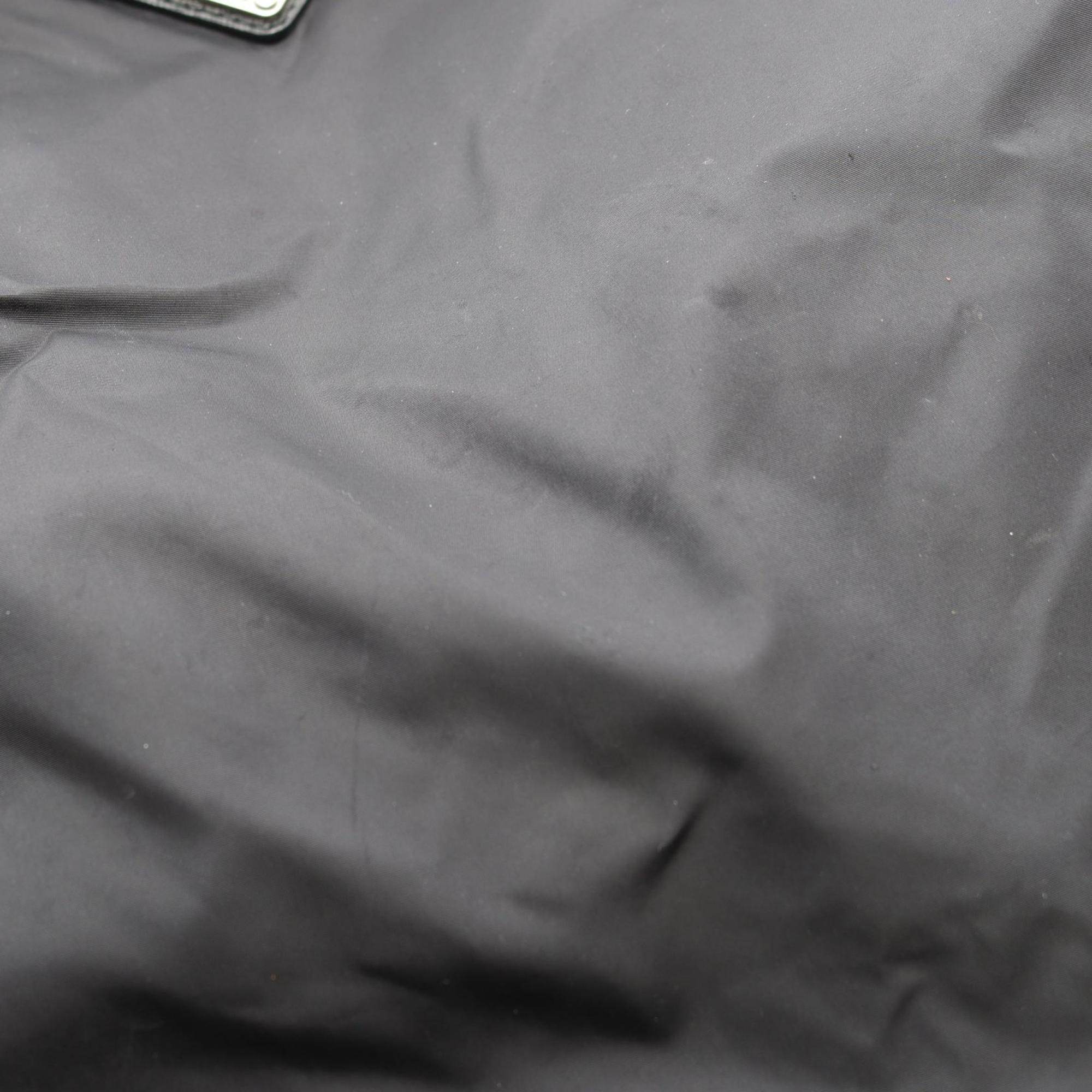 Prada Black Nylon Tote Bag