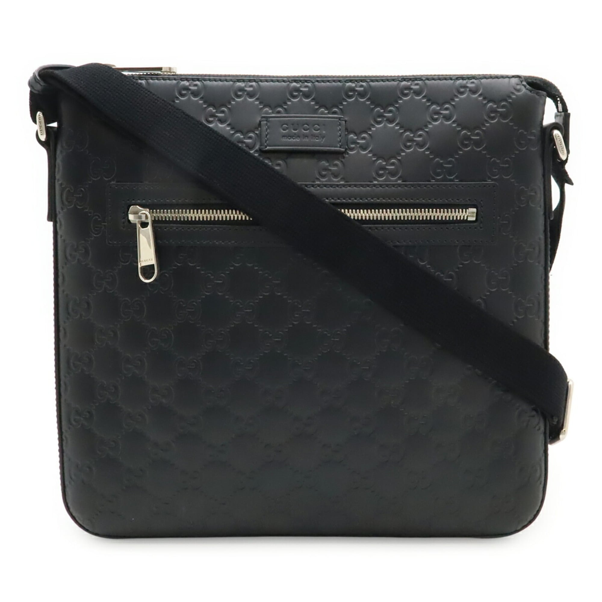 Gucci Black Leather Shoulder Bag (Pre-Owned)
