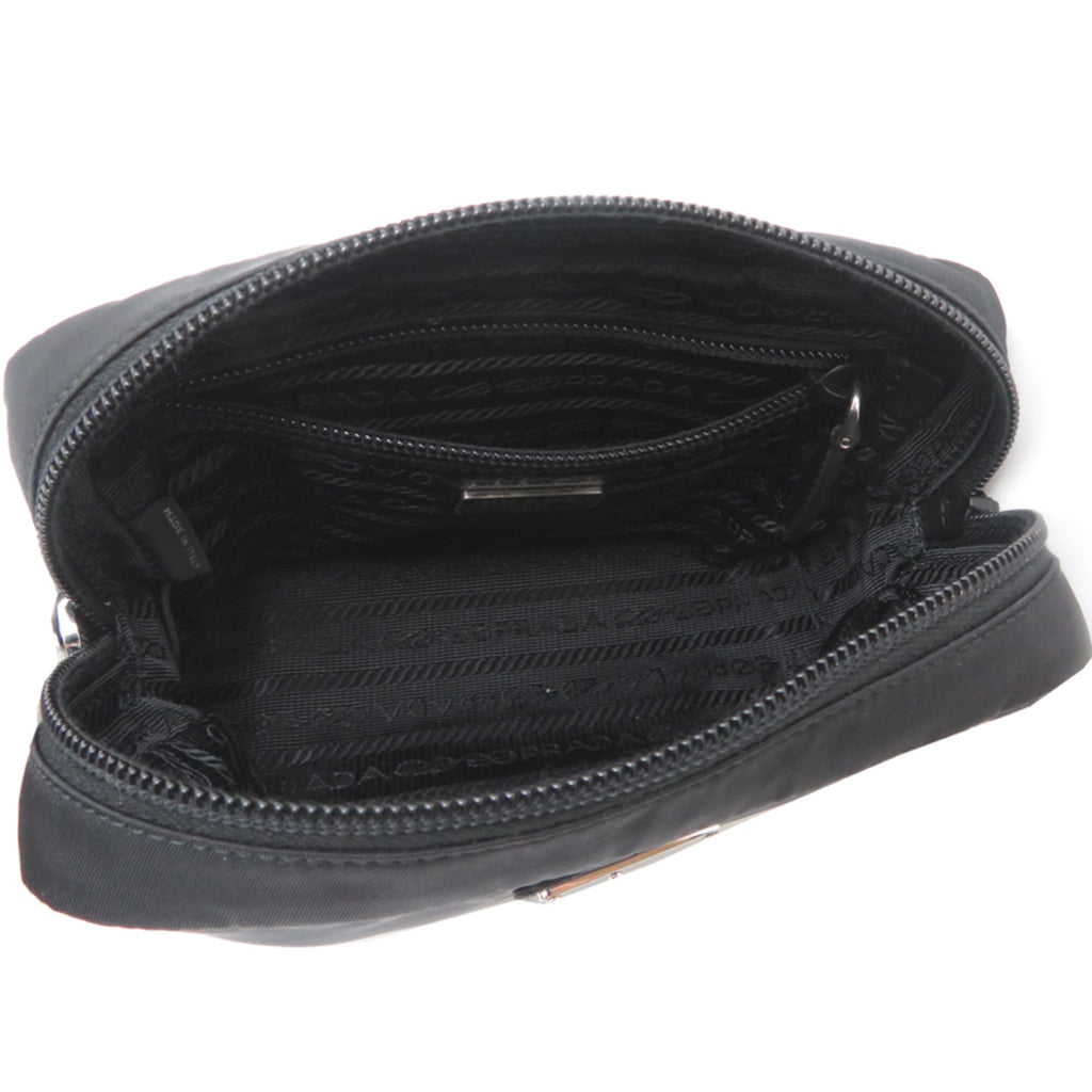 Prada Black Nylon Pouch