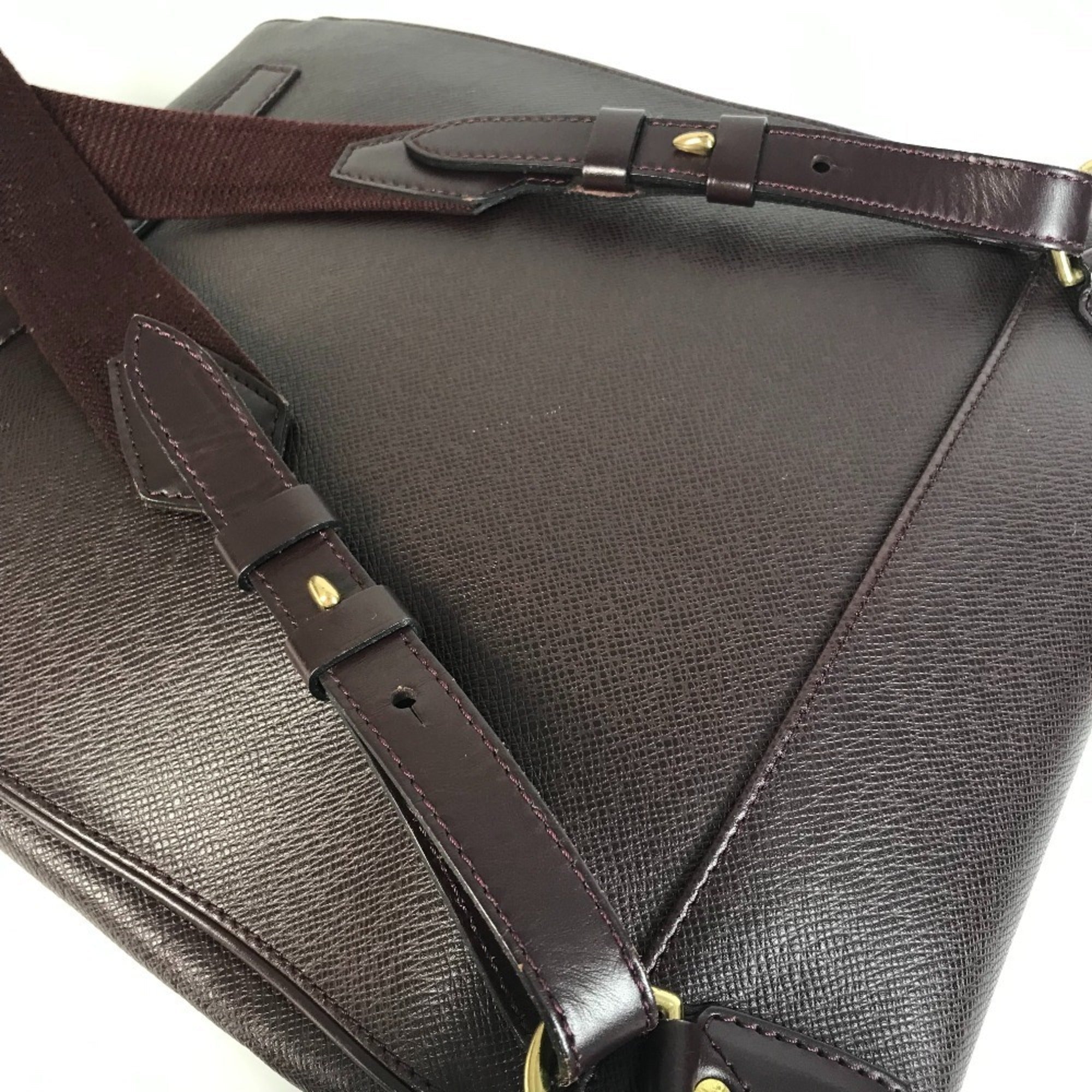 Louis Vuitton Acajou Taiga Leather Backpack