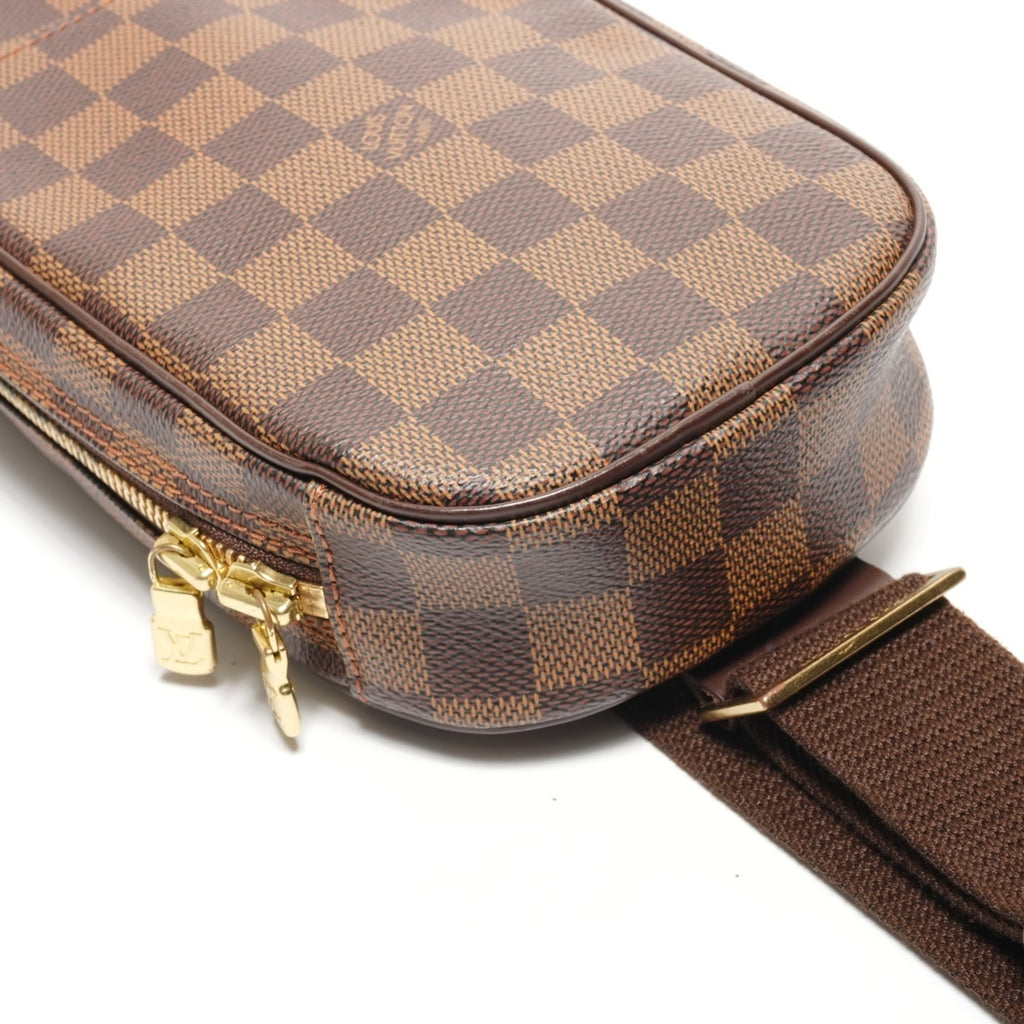 Louis Vuitton Damier Brown Damier Canvas Shoulder Bag